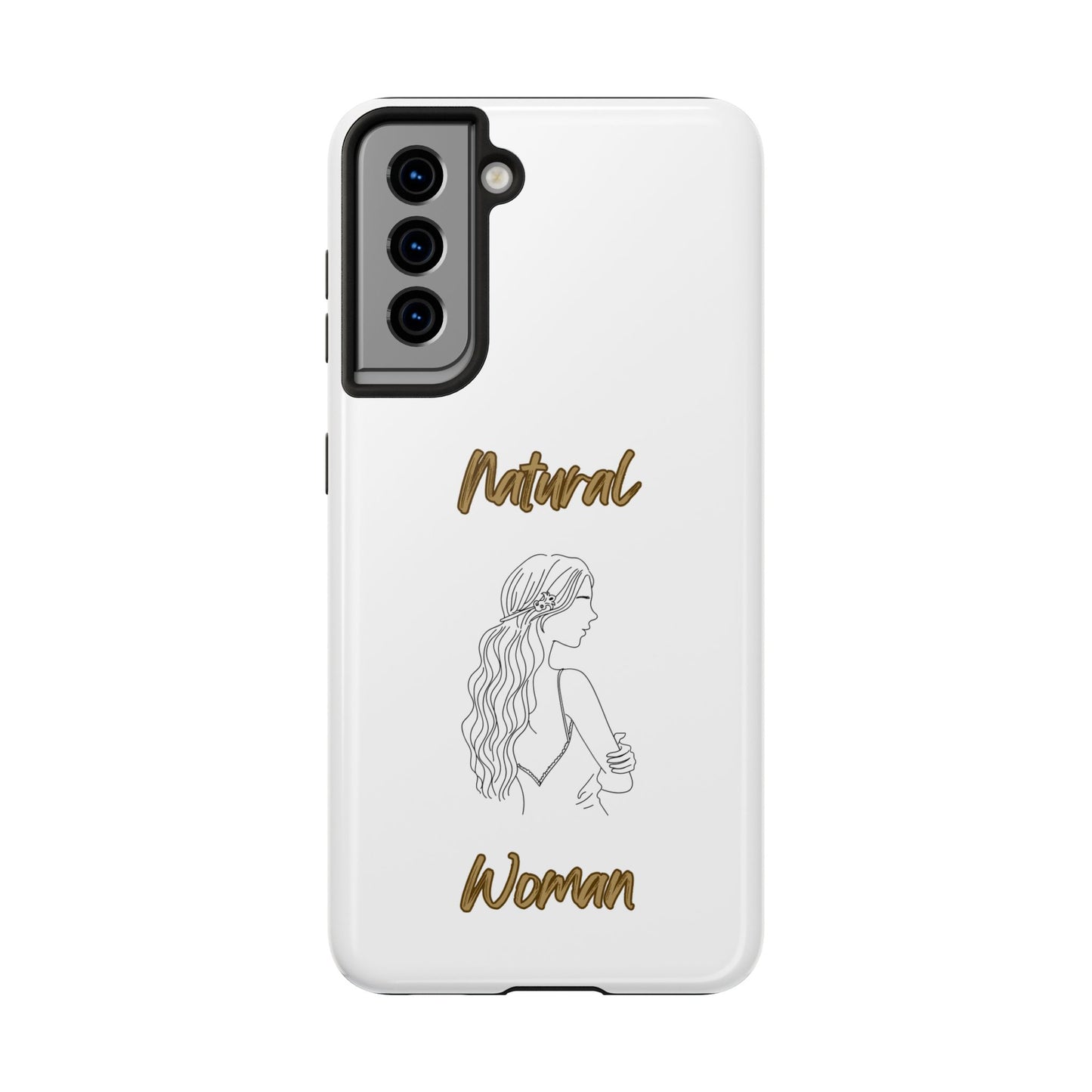 Natural Woman Young Woman (BL)Tough Phone Cases WHITE