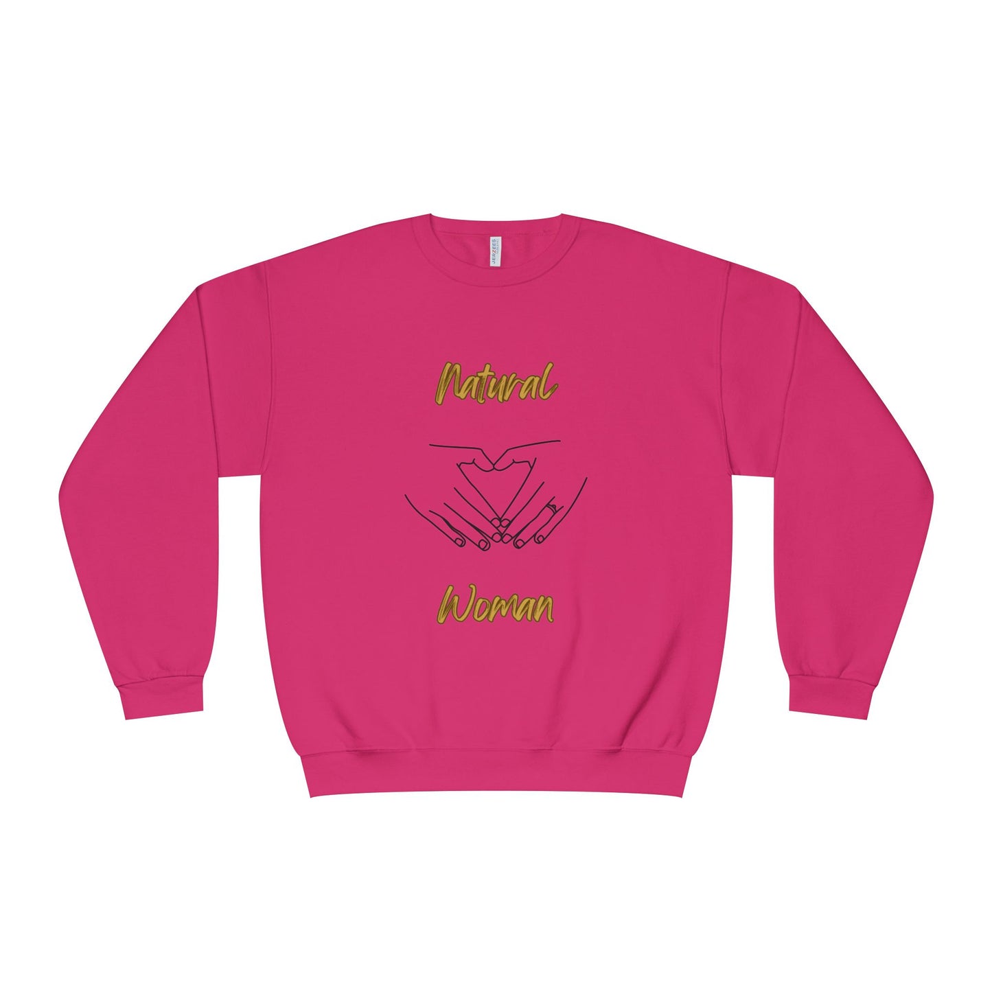 Natural Woman I Love You (BL) Crewneck Sweatshirt