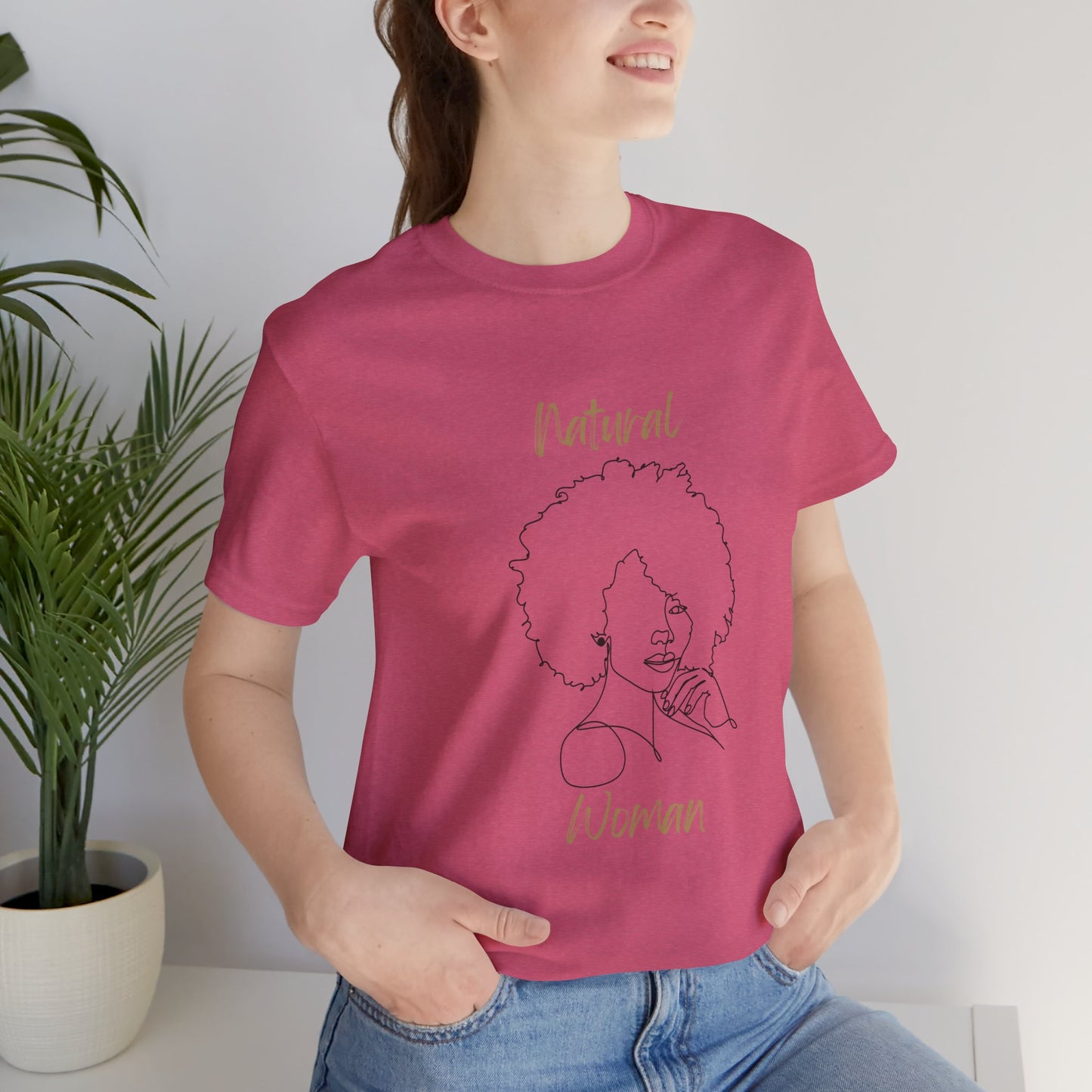 Natural Woman The Look (BL) Short Sleeve T-Shirt