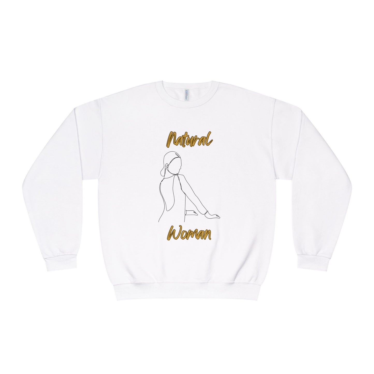 Natural Woman Hands Ready (BL) Crewneck Sweatshirt
