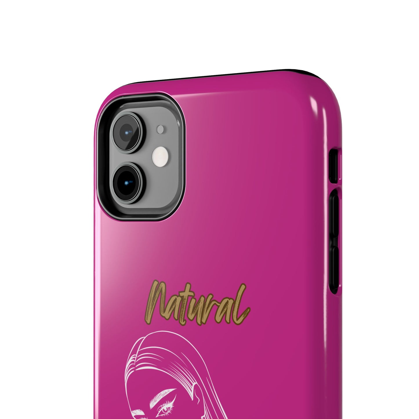 Natural Woman The Stare (WL)Tough Phone Cases PINK