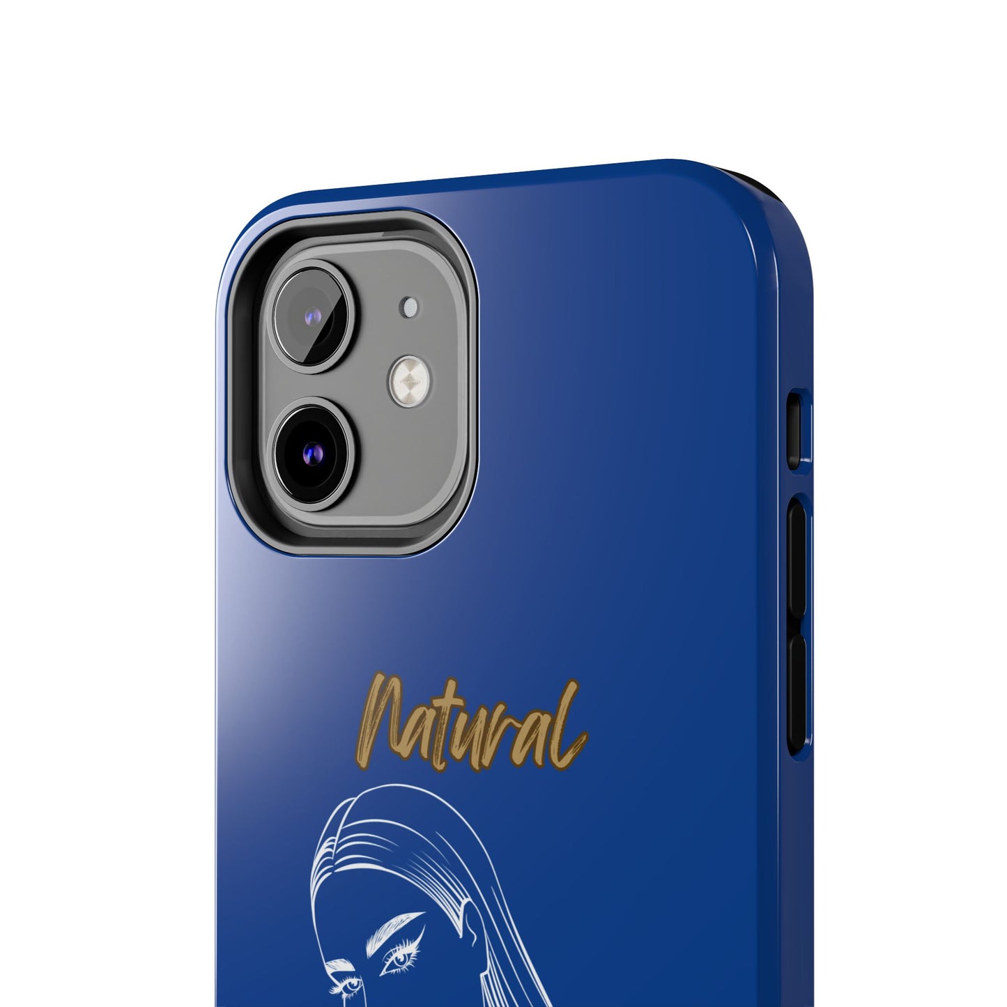 Natural Woman The Stare (WL)Tough Phone Cases DARK BLUE