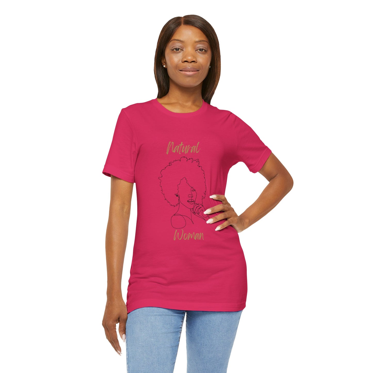 Natural Woman The Look (BL) Short Sleeve T-Shirt
