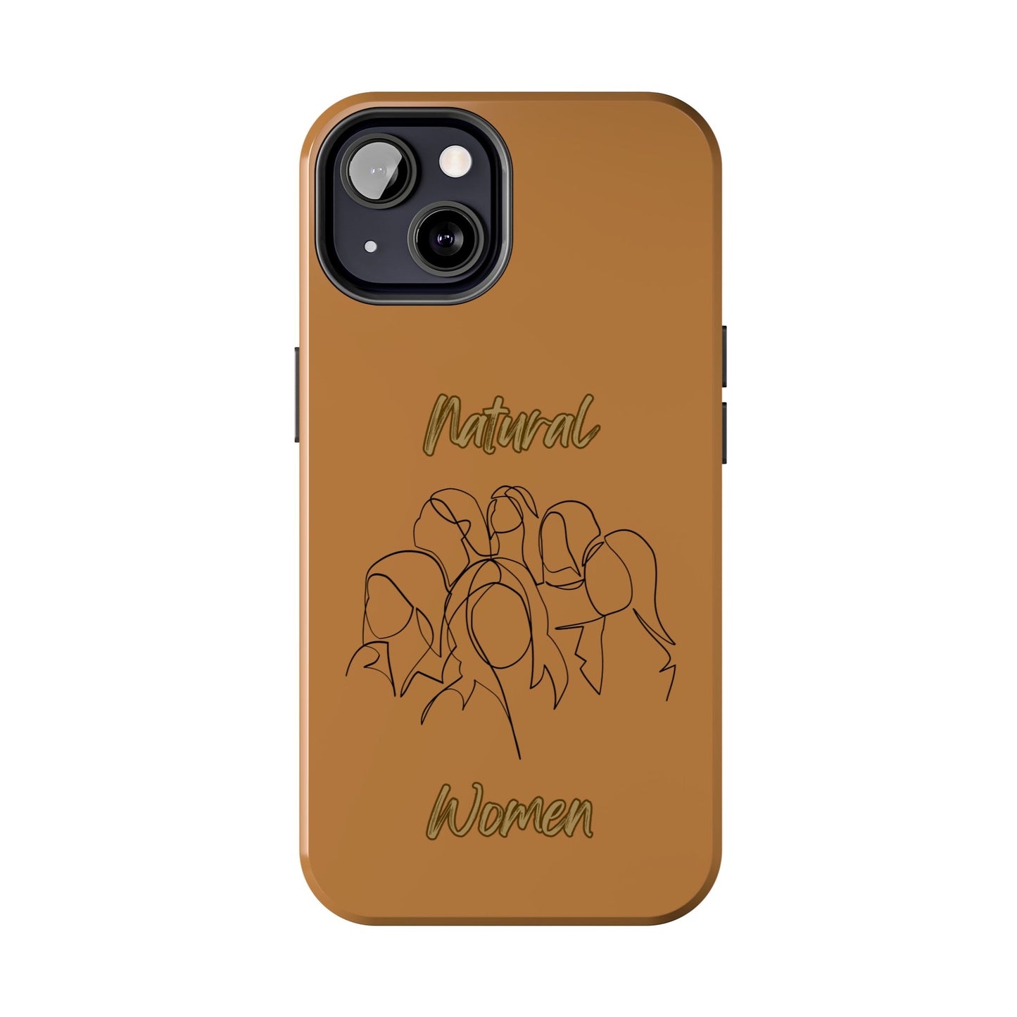 Natural Woman Professionals (BL)Tough Phone Cases LIGHT BROWN