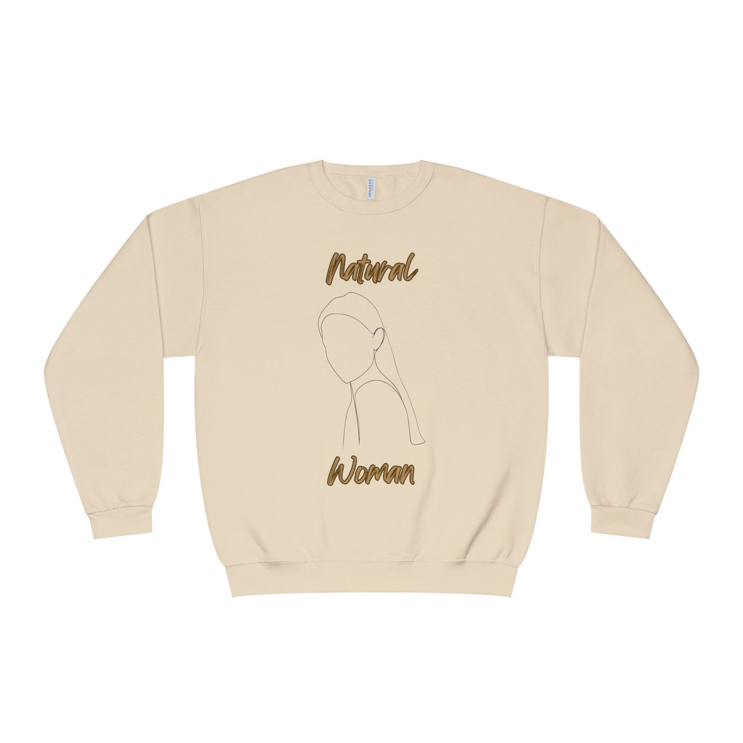 Natural Woman Tilted Look (BL) Crewneck Sweatshirt