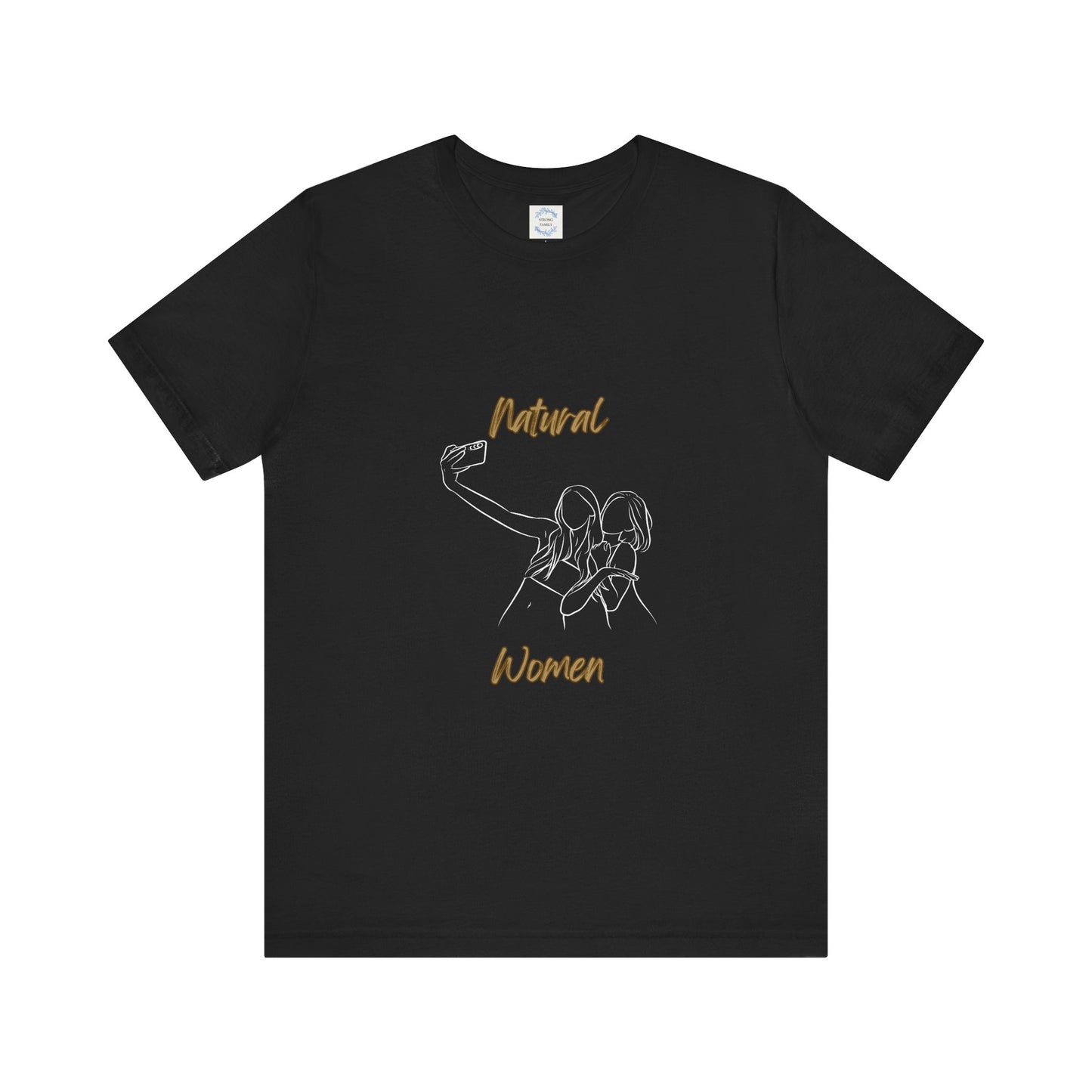 Natural Women Friends Selfie (WL) Short Sleeve T-Shirt