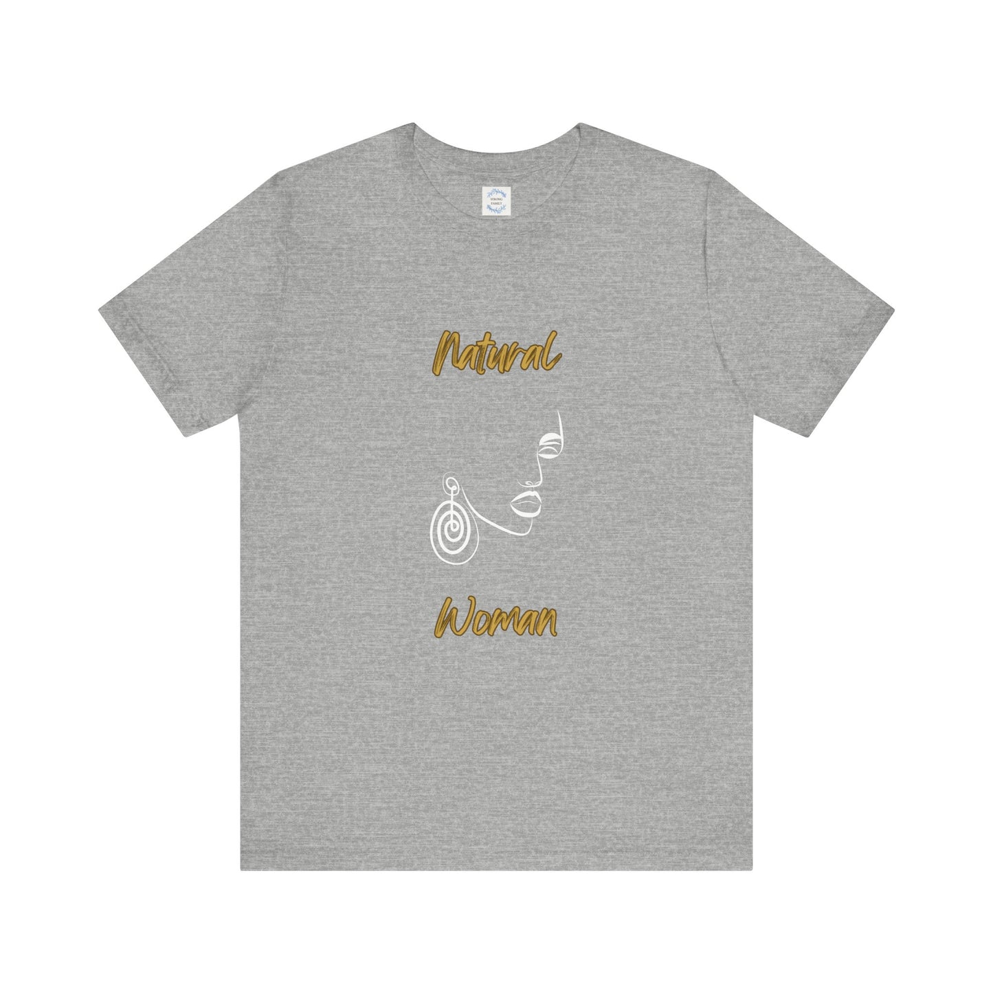 Natural Woman Music In My Soul (WL) Short Sleeve T-Shirt