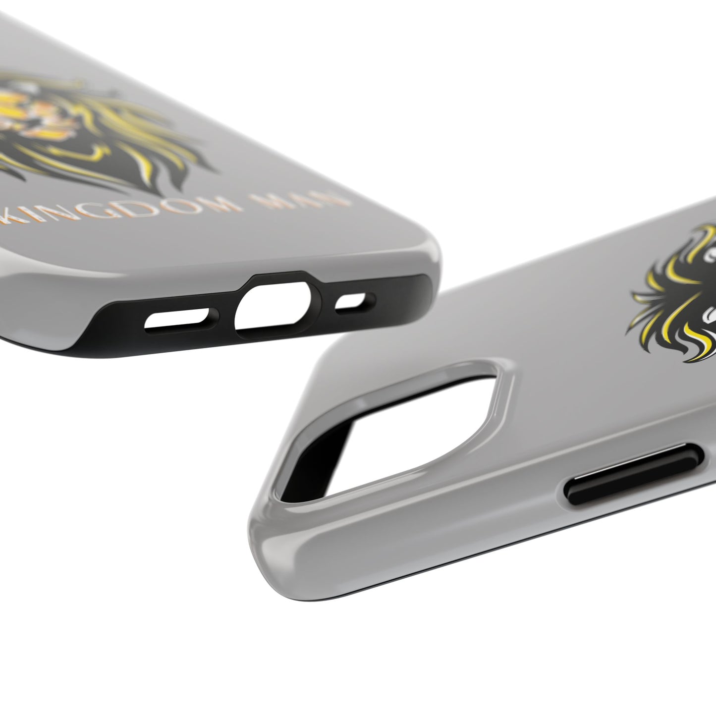 Kingdom Man (White-Gold Label) Tough Phone Case LIGHT GREY