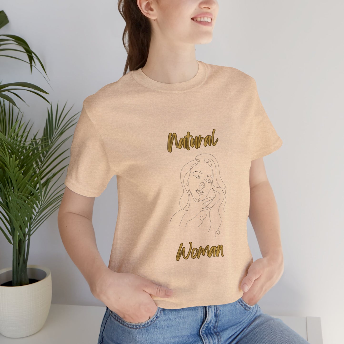 Natural Woman Hola (BL) Short Sleeve T-Shirt