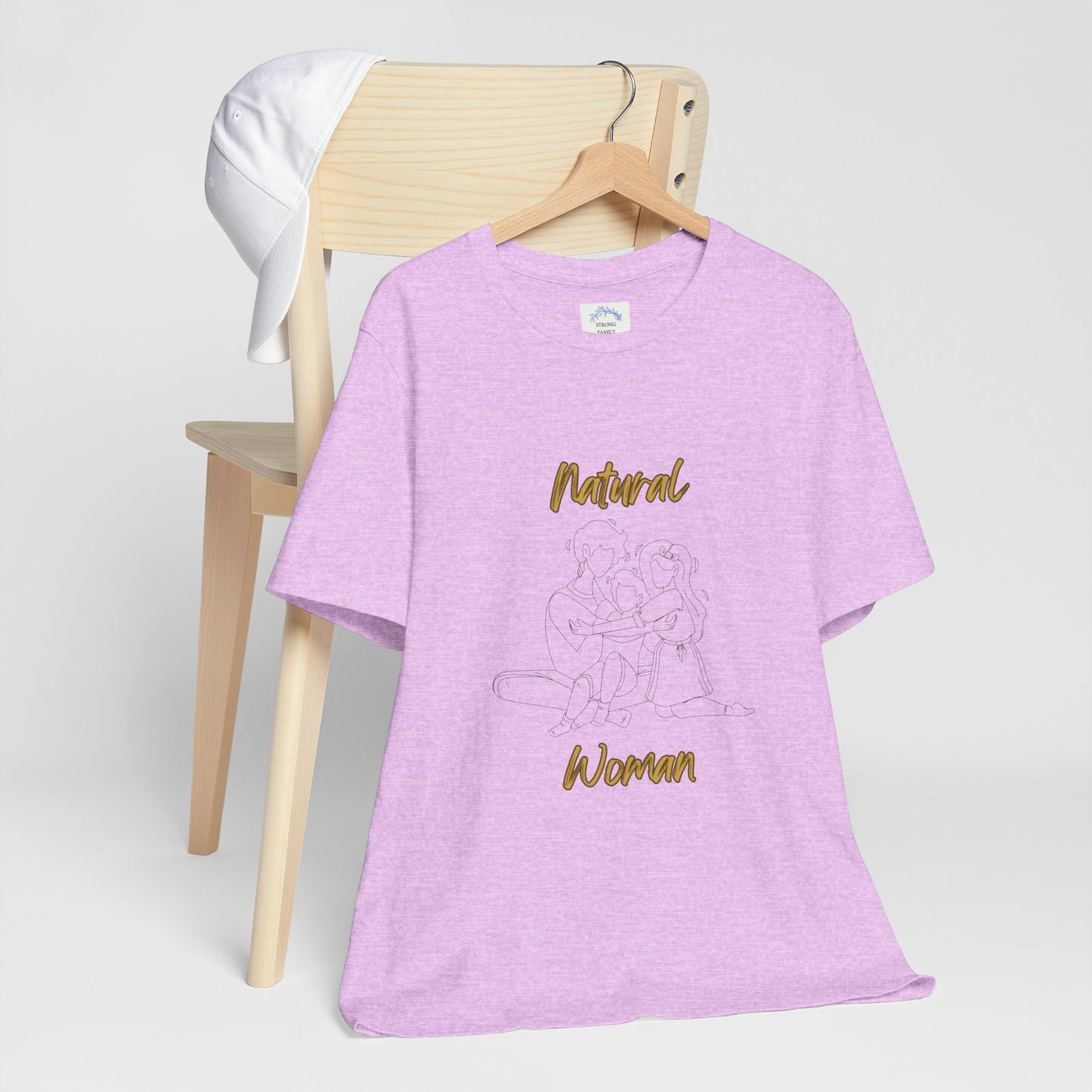Natural Woman Bear Hugs (BL) Short Sleeve T-Shirt
