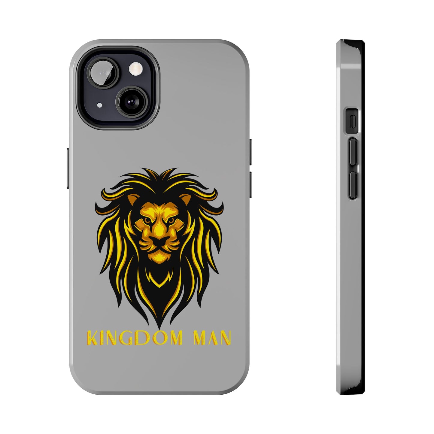 KIngdom Man (Gold Label) Tough Phone Cases LIGHT GREY