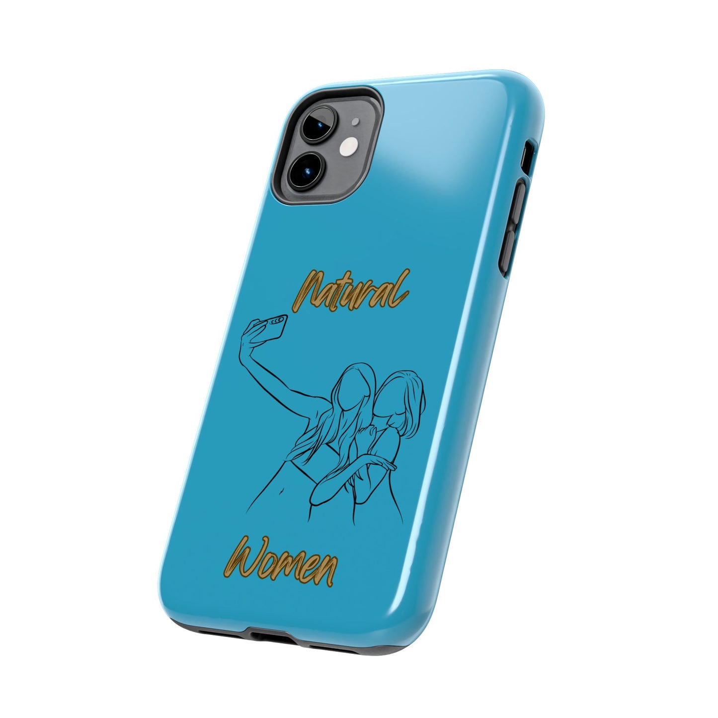 Natural Woman Friends Selfie (BL)Tough Phone Cases TURQOISE