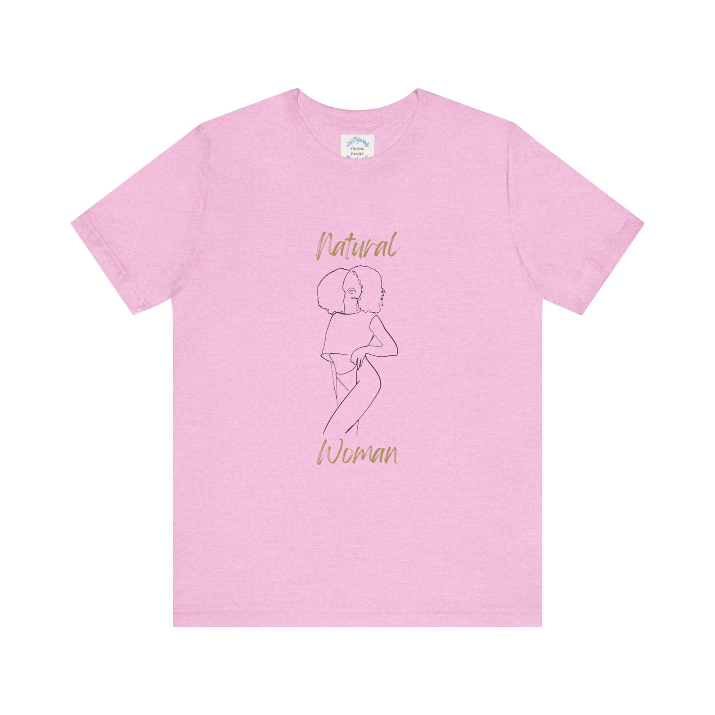 Natural Woman Pose (BL) Short Sleeve T-Shirt