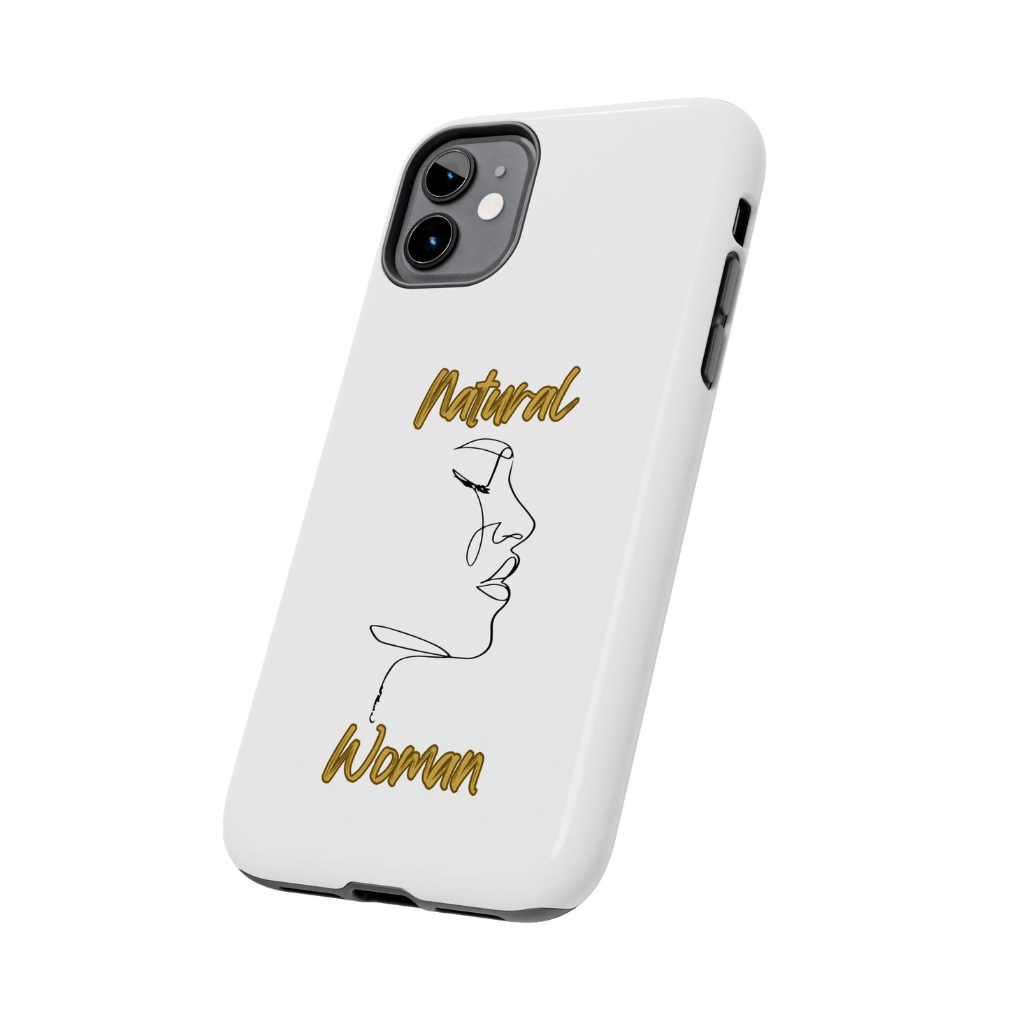Natural Woman Timeless (BL)Tough Phone Cases WHITE