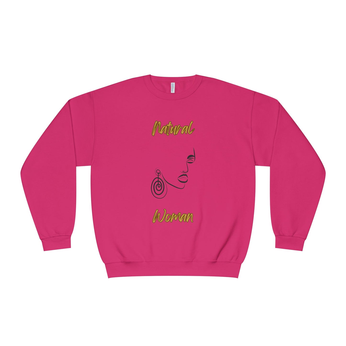 Natural Woman Music In My Soul (BL) Crewneck Sweatshirt