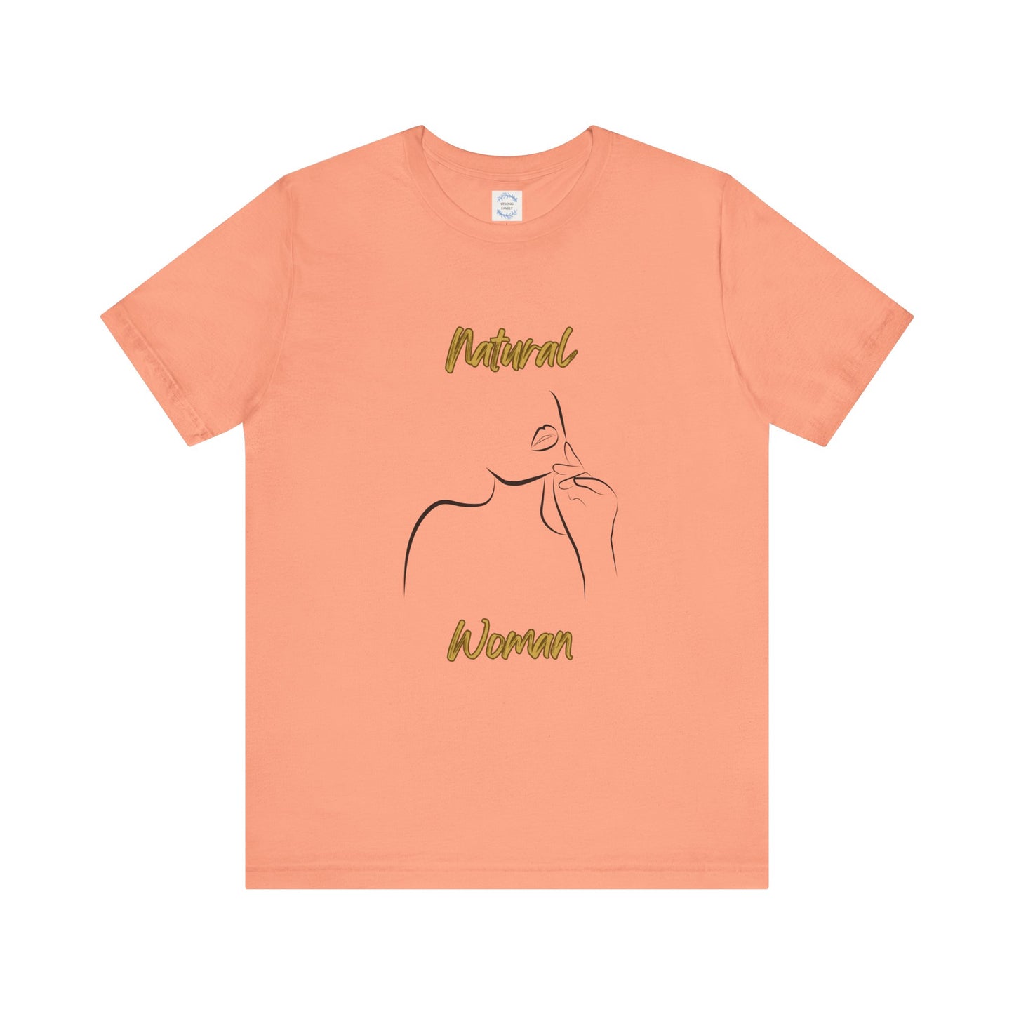 Natural Woman Chin Up (BL) Short Sleeve T-Shirt