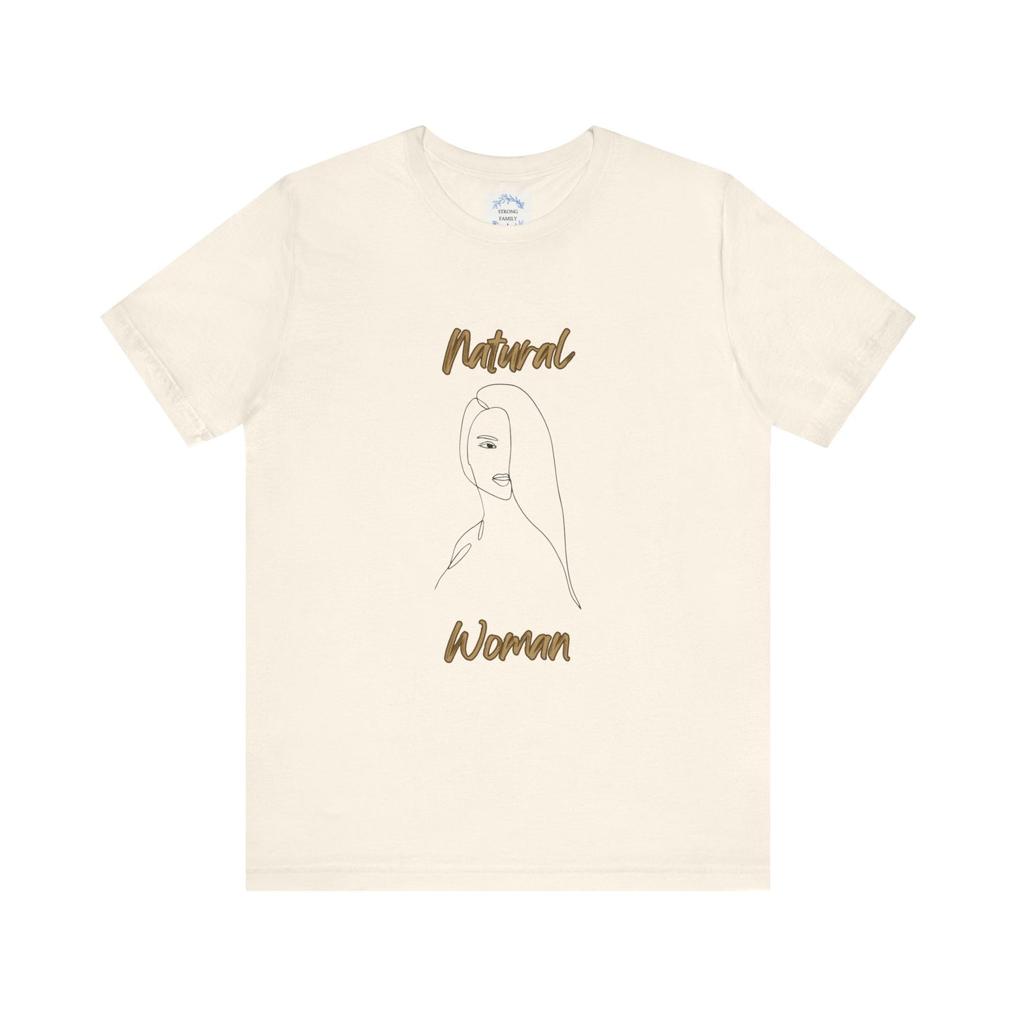 Natural Woman Covered Eye (BL) Short Sleeve T-Shirt