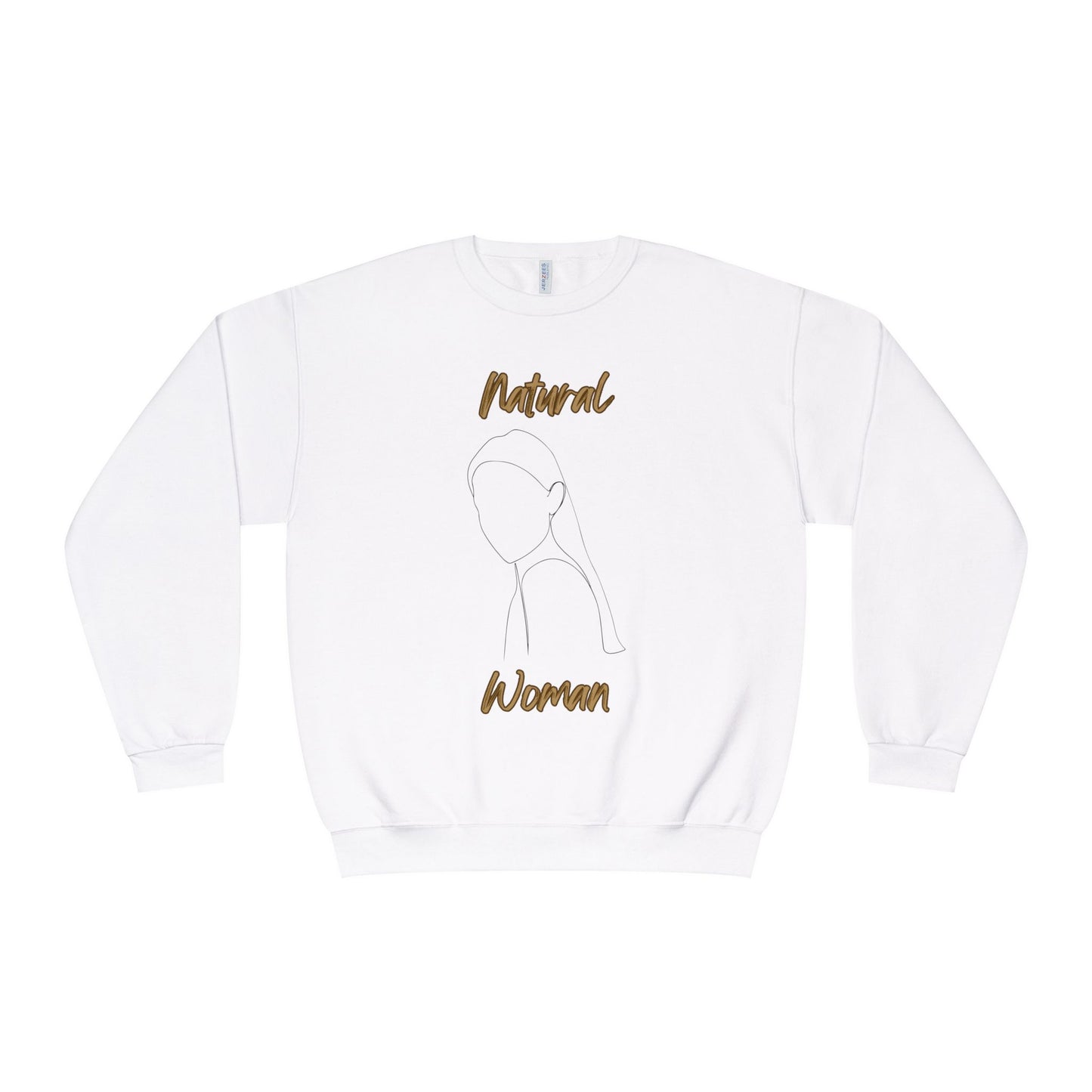 Natural Woman Tilted Look (BL) Crewneck Sweatshirt