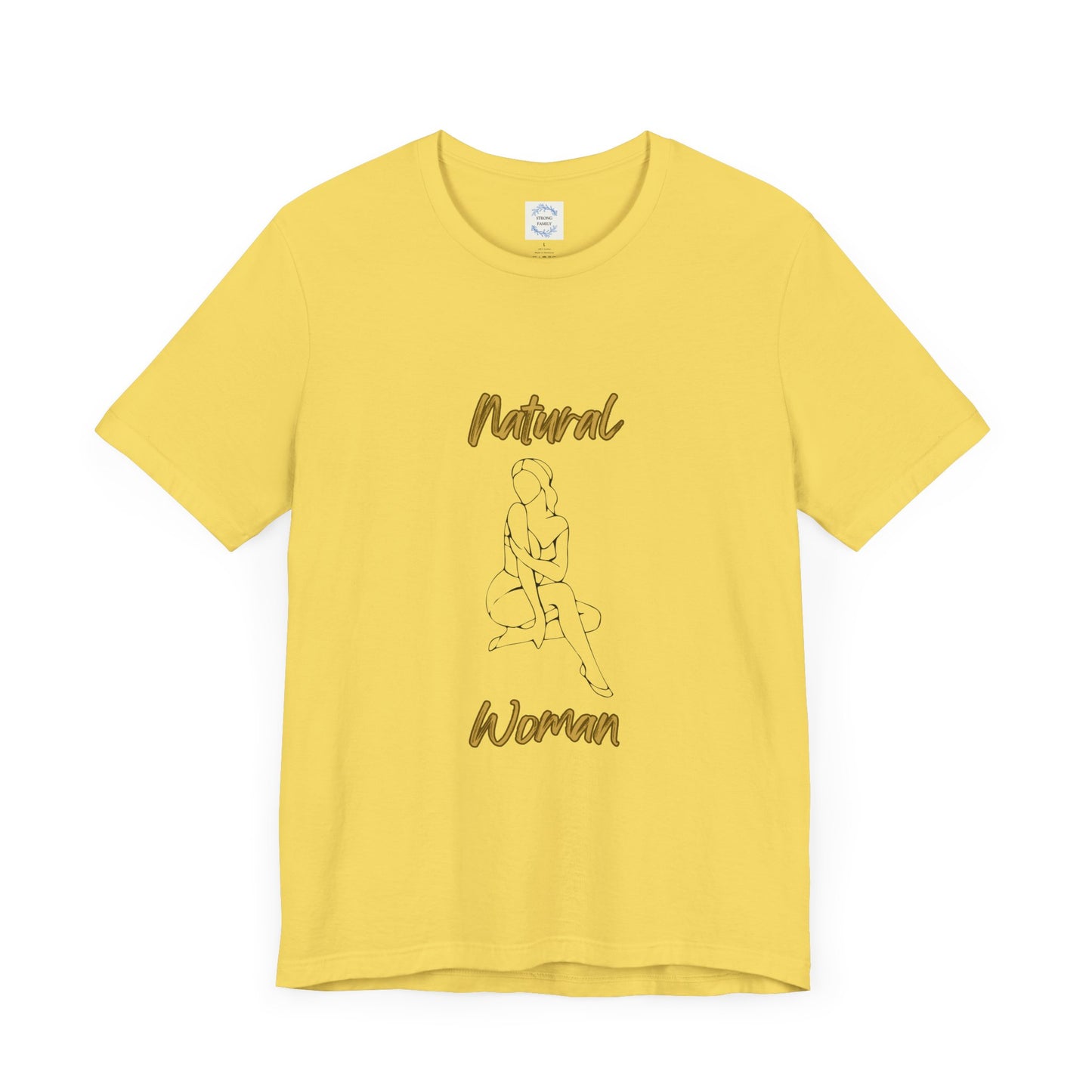Natural Woman Shoulder Action (BL) Short Sleeve T-Shirt