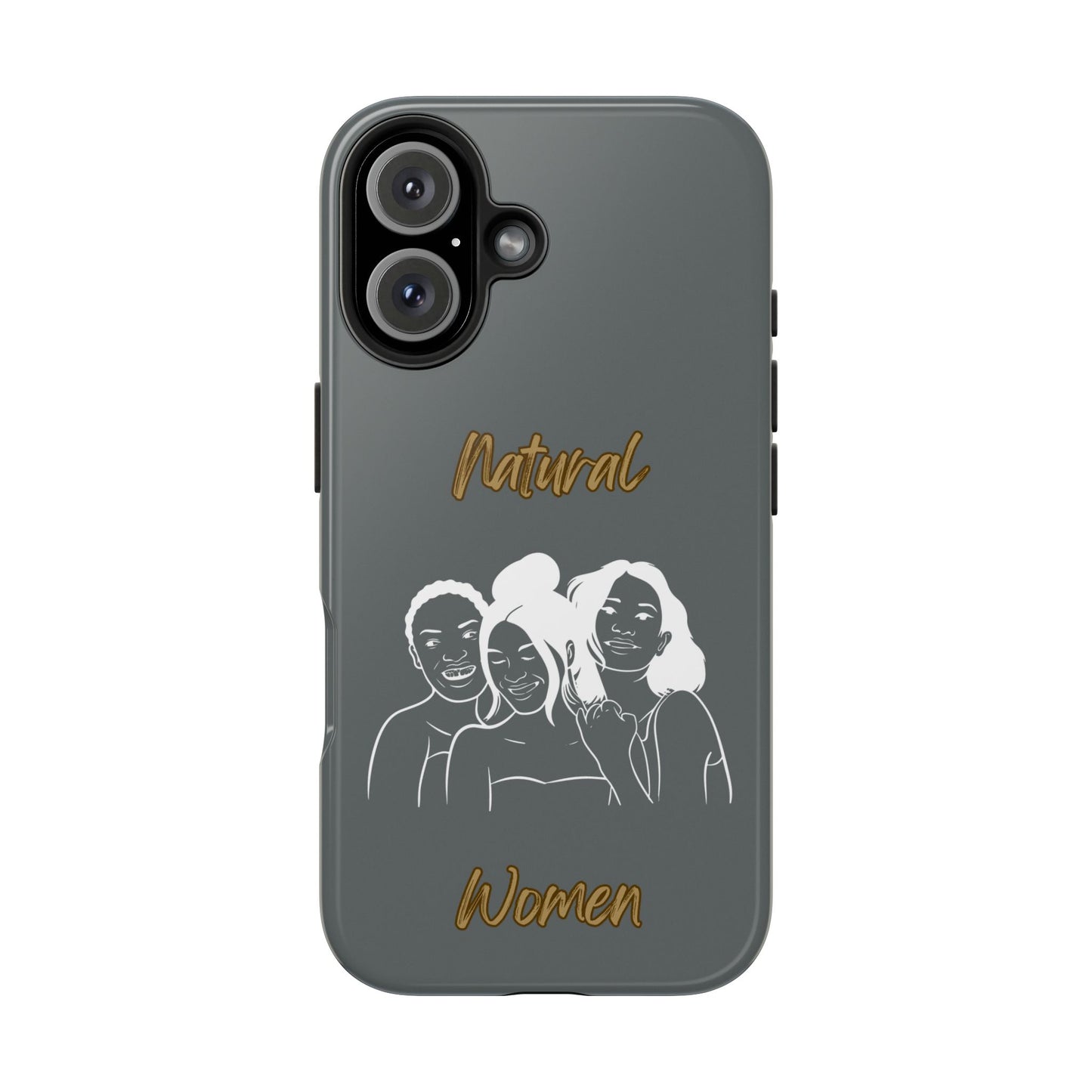 Natural Women Laughing Friends (WL)Tough Phone Cases DARK GREY