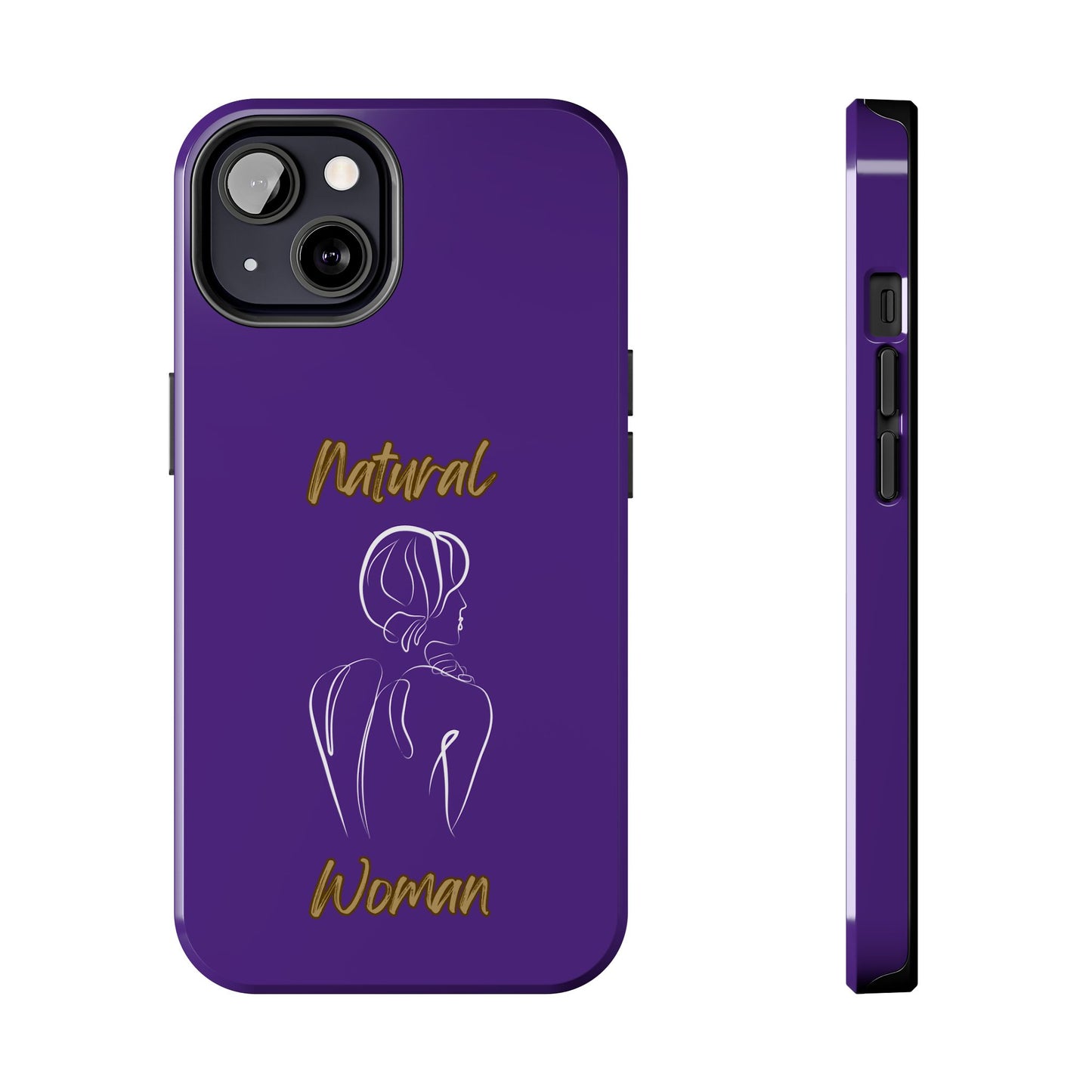 Natural Woman Back (WL)Tough Phone Cases PURPLE