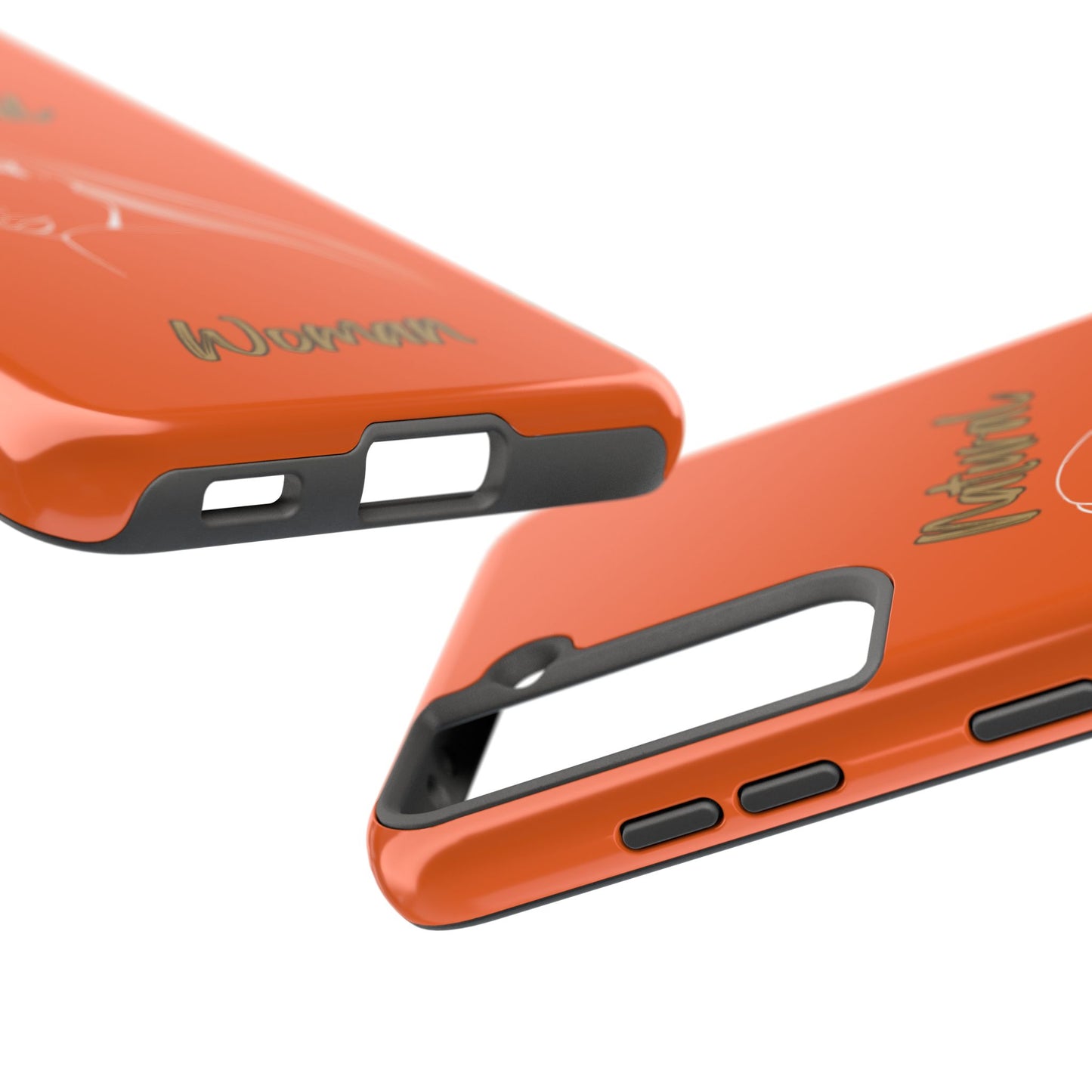 Natural Woman The Stare (WL) Tough Phone Cases ORANGE