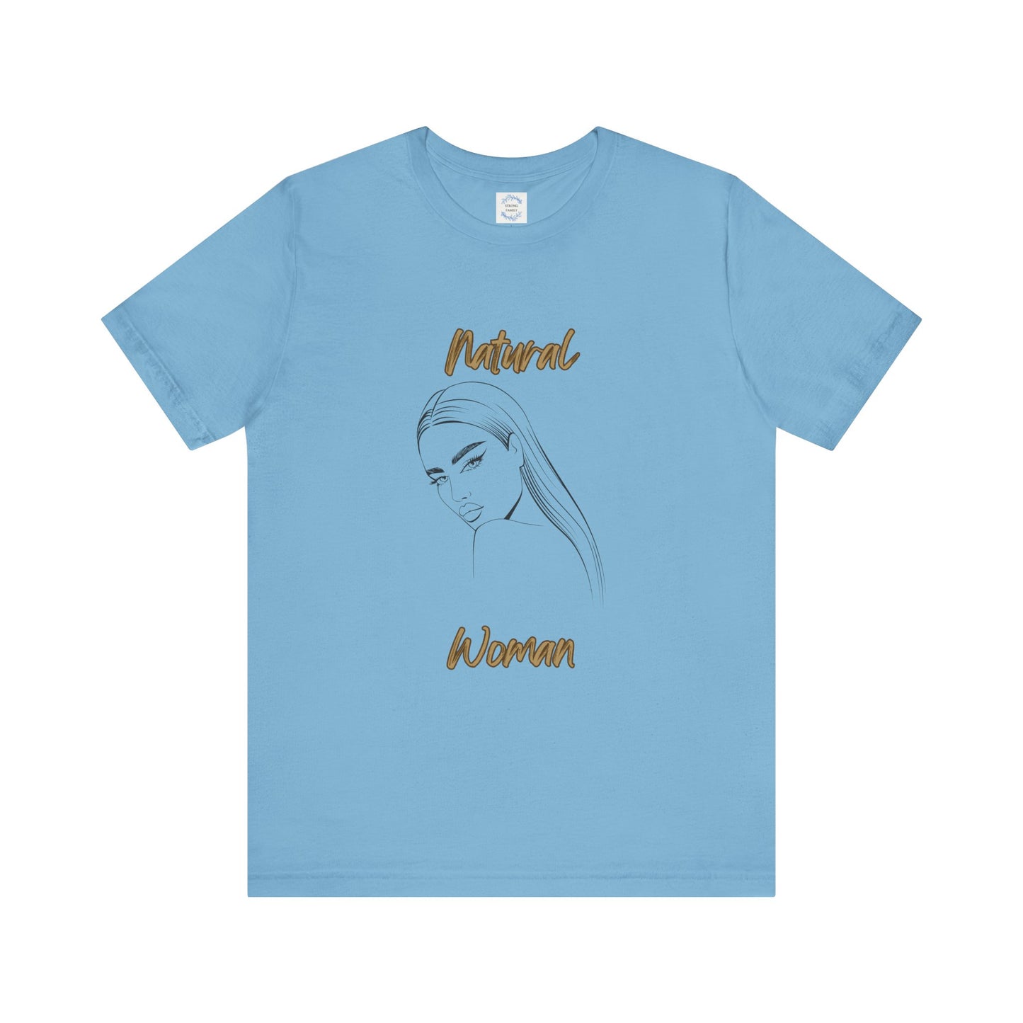Natural Woman The Stare (BL) Short Sleeve T-Shirt