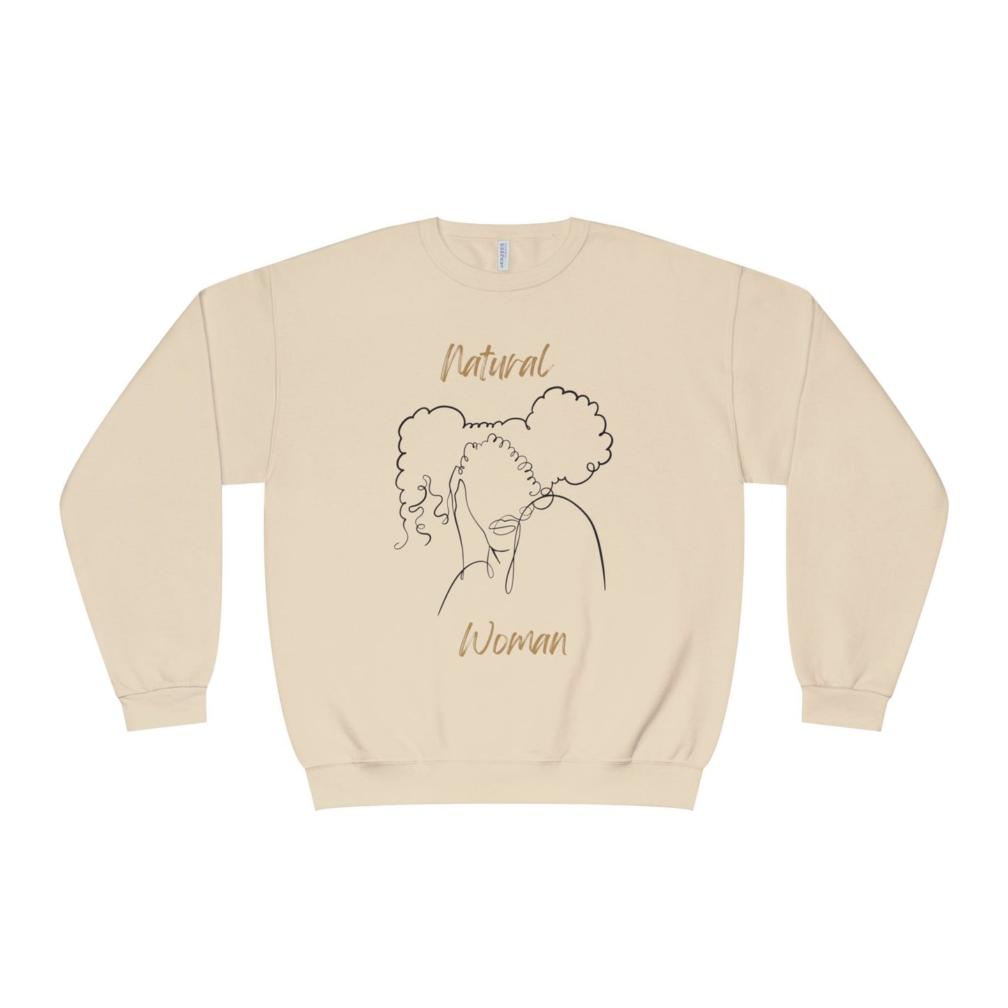 Natural Woman Twin Puffs (BL) Crewneck Sweatshirt