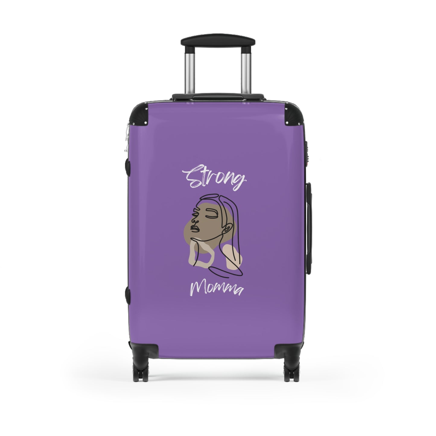 Strong Momma (WL) Luggage Bags LIGHT PURPLE