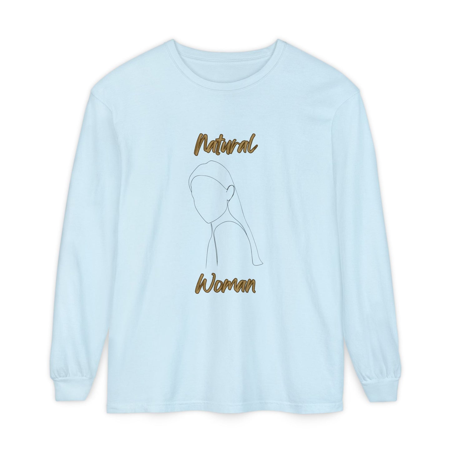Natural Woman Tilted Look (BL) Long Sleeve T-Shirt