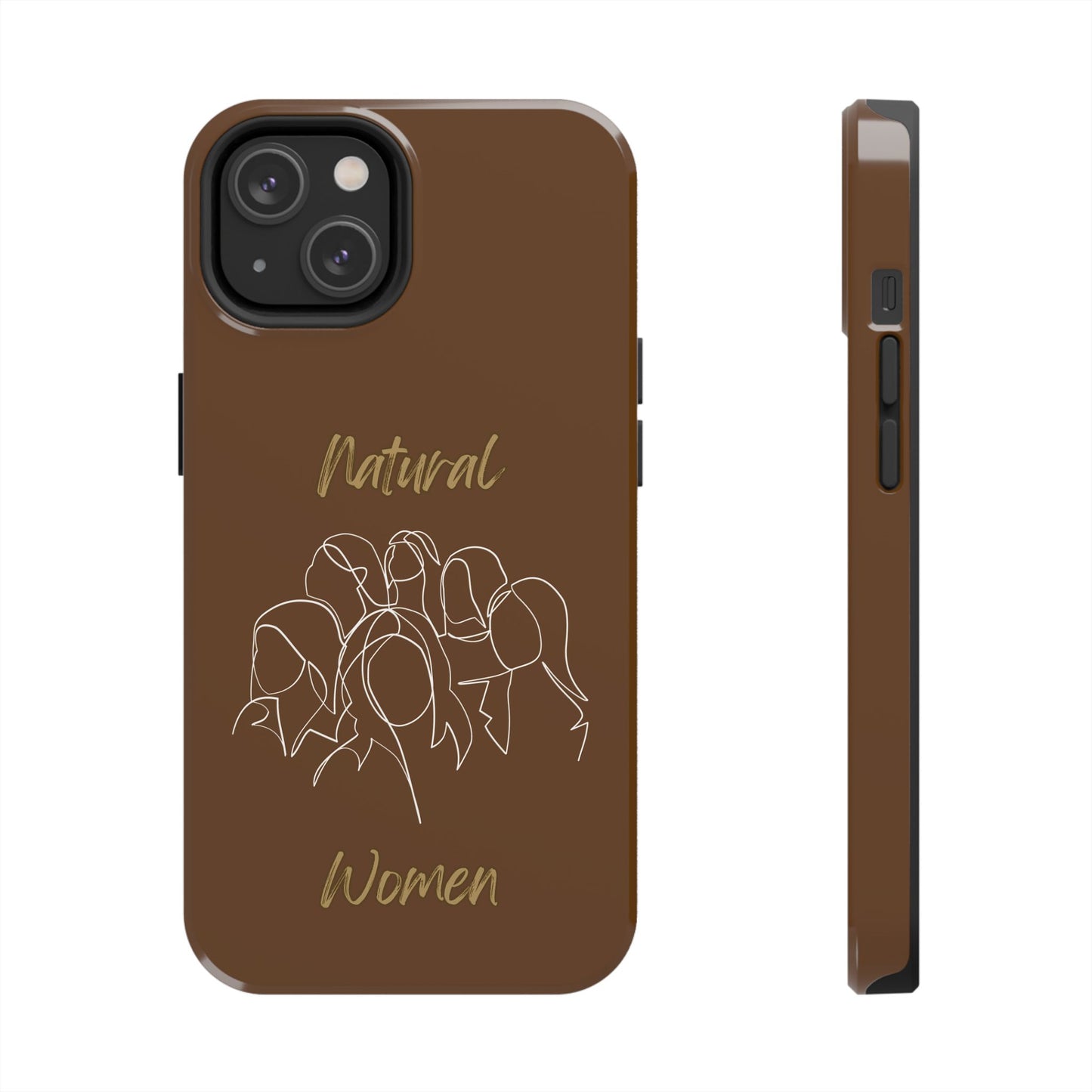 Natural Women Professionals (WL)Tough Phone Cases BROWN