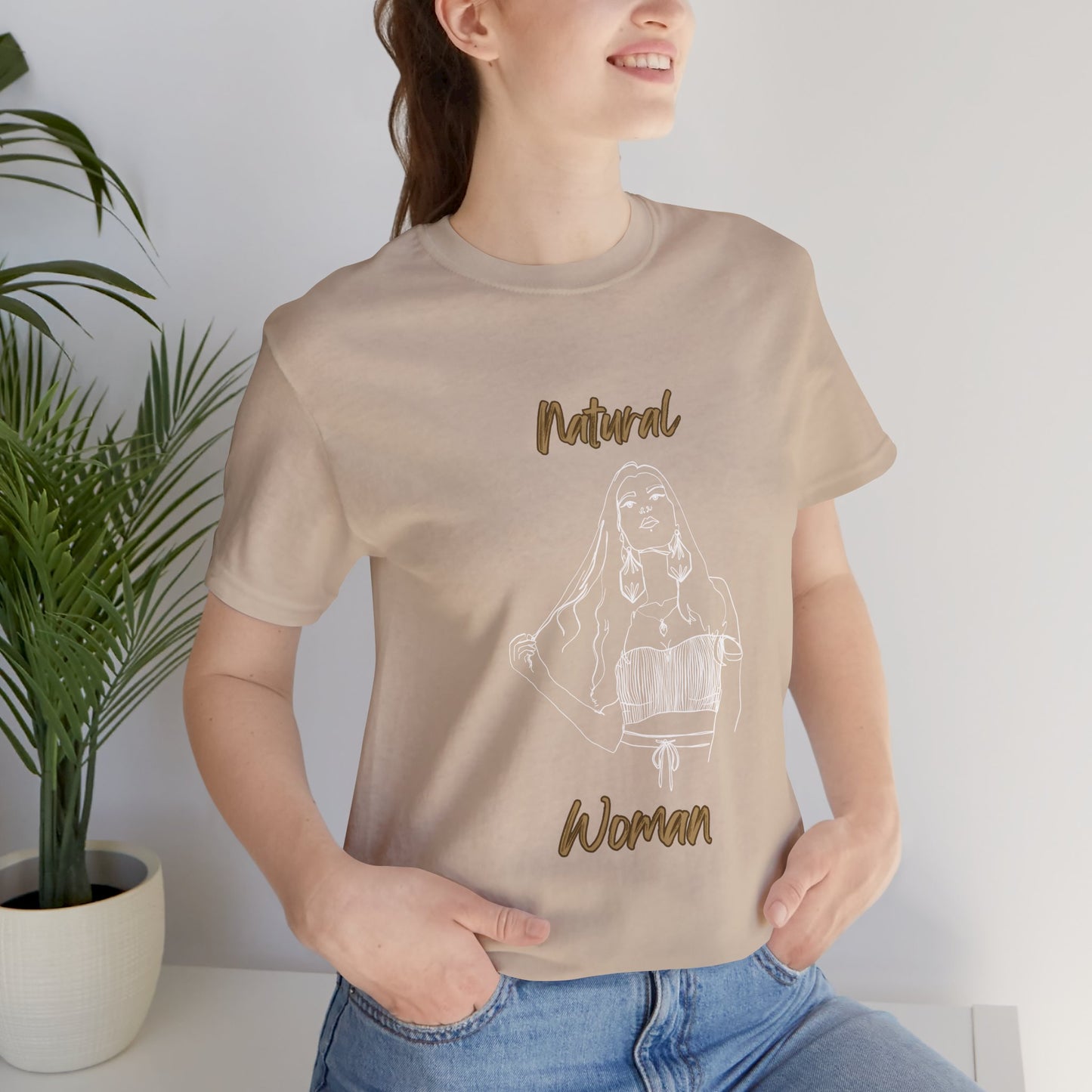 Natural Woman Thinking (WL) Short Sleeve T-Shirt