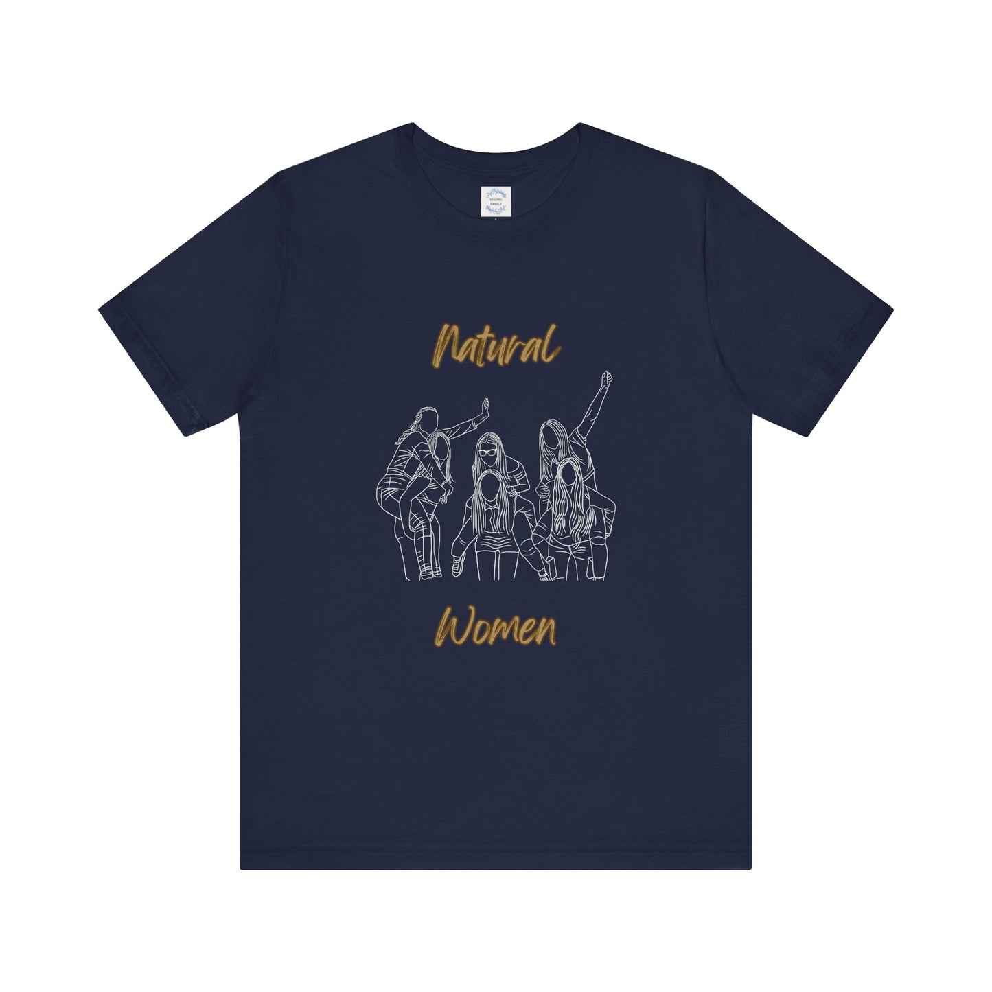 Natural Women Piggy Back (WL) Short Sleeve T-Shirt