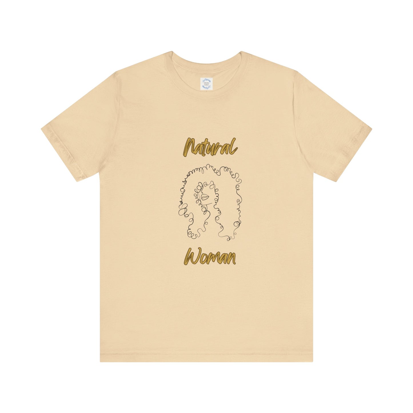 Natural Woman Spiral Flow (BL) Short Sleeve T-Shirt