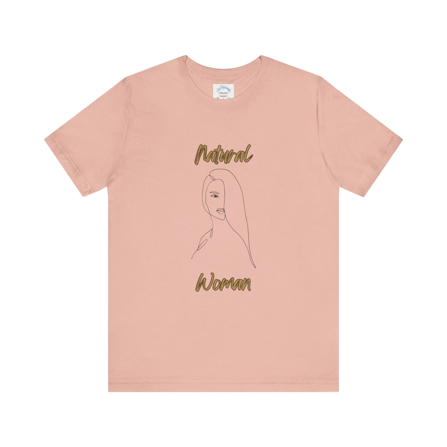 Natural Woman Covered Eye (BL) Short Sleeve T-Shirt