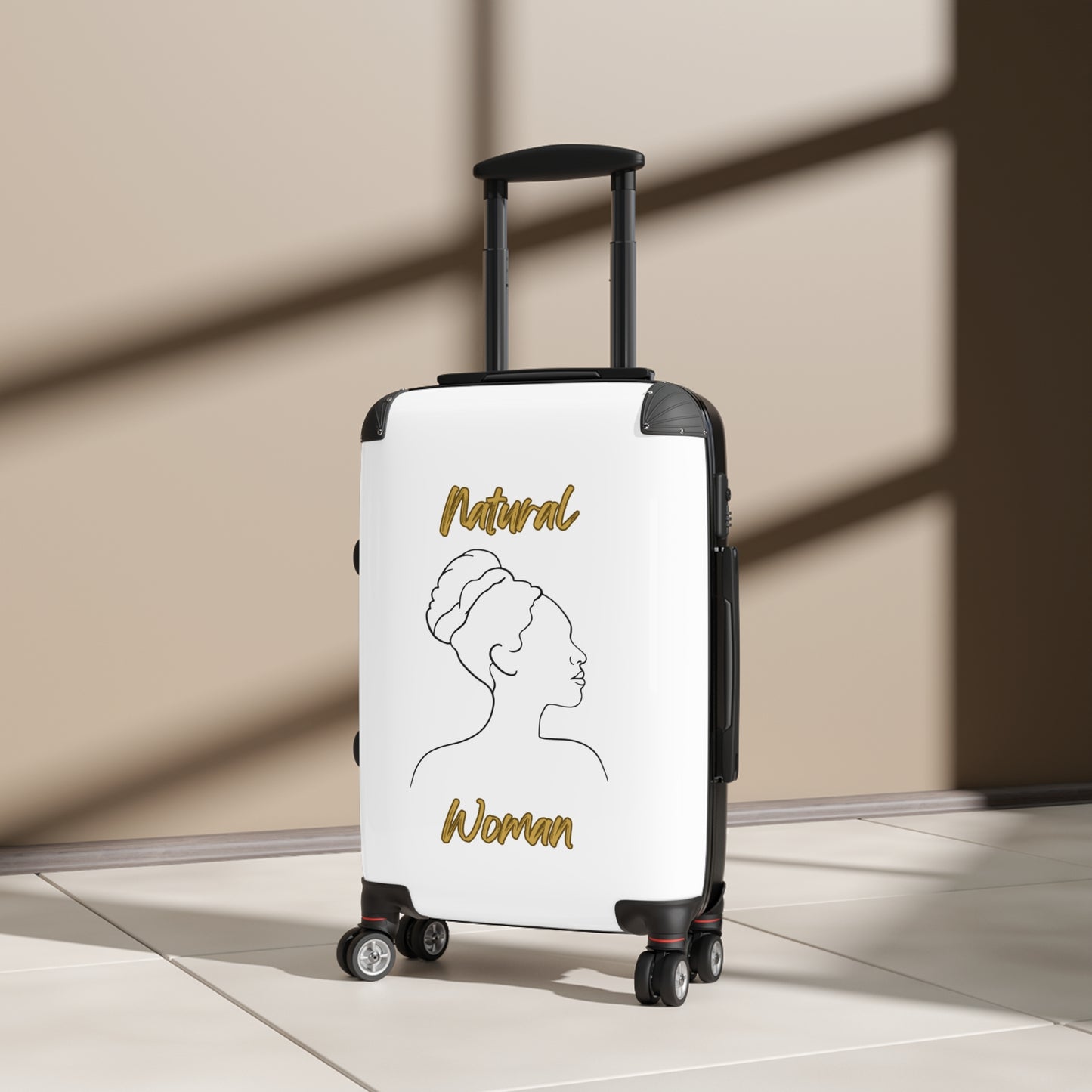 Natural Woman Mixed (BL) Suitcase WHITE