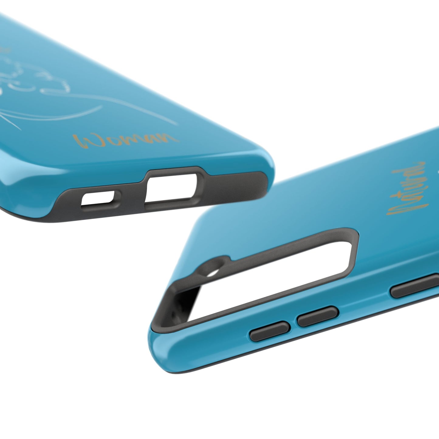 Natural Woman Twists (WL) Tough Phone Case TURQUOISE