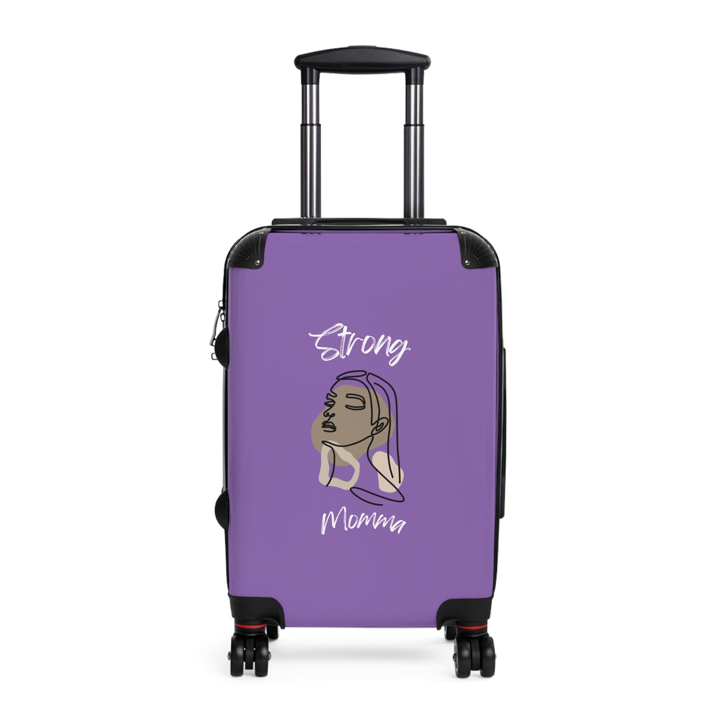 Strong Momma (WL) Luggage Bags LIGHT PURPLE