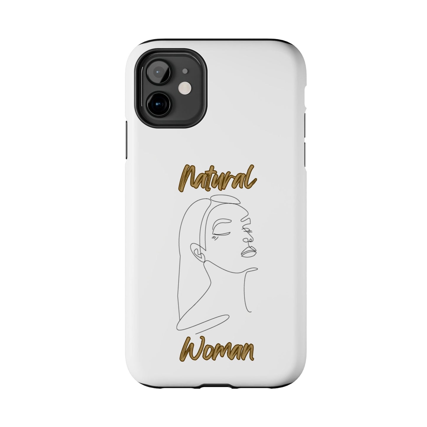 Natural Woman Calm (BL) Tough Phone Cases WHITE