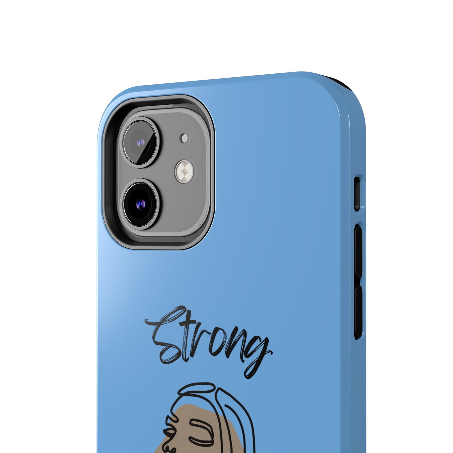 STRONG MOMMA Samsung Galaxy Tough Phone Cases (BL) Light Blue