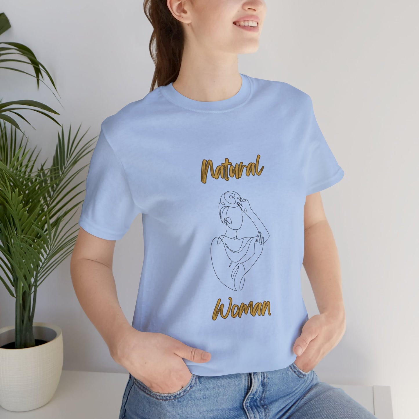 Natural Woman Style (BL) Short Sleeve T-Shirt