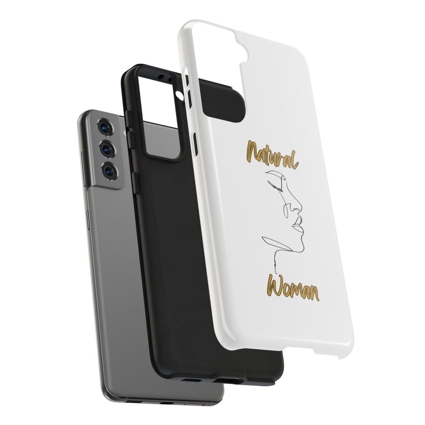 Natural Woman Timeless (BL)Tough Phone Cases WHITE