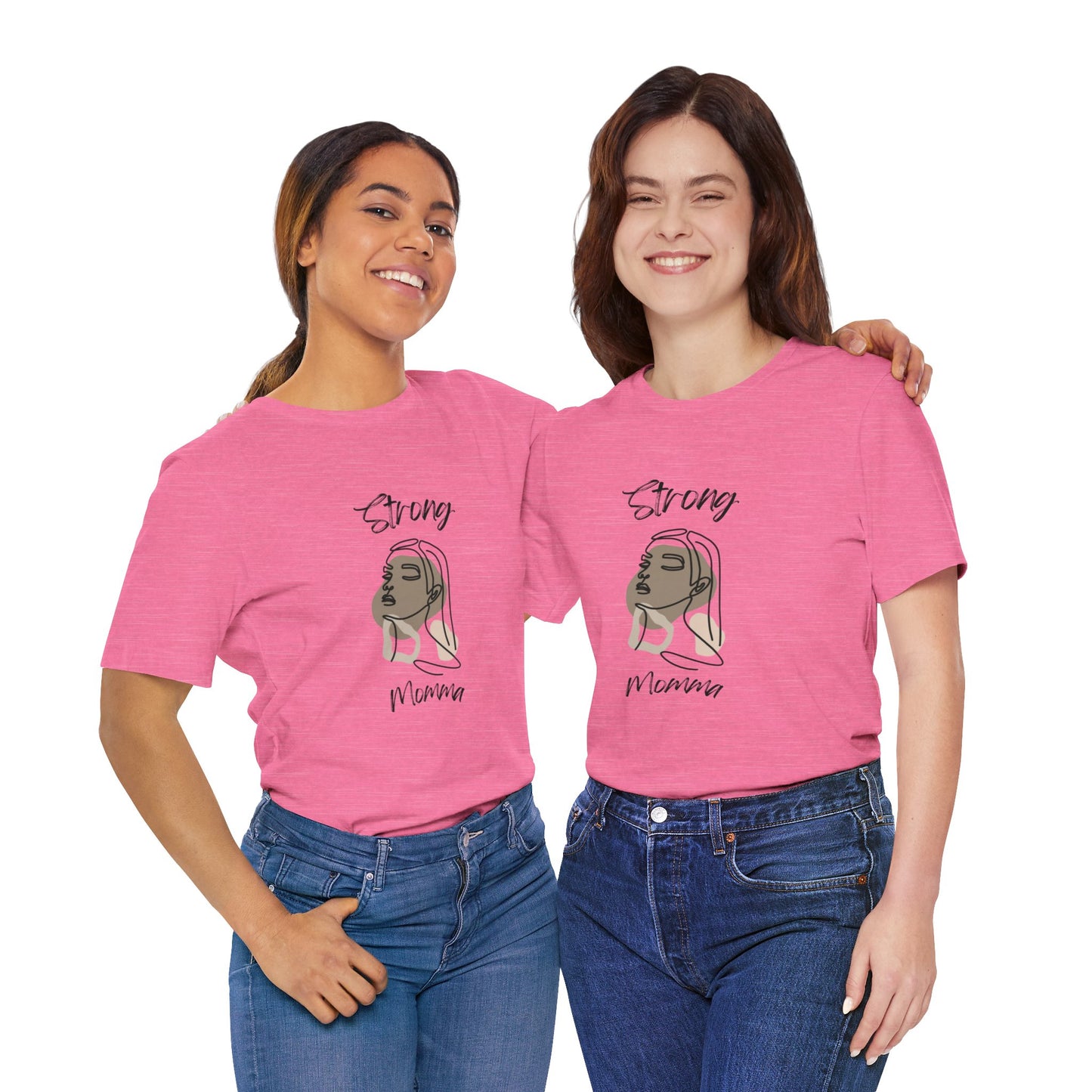 Strong Momma (BL) Short Sleeve T-Shirt EXPRESS DELIVERY ON SELECT COLORS