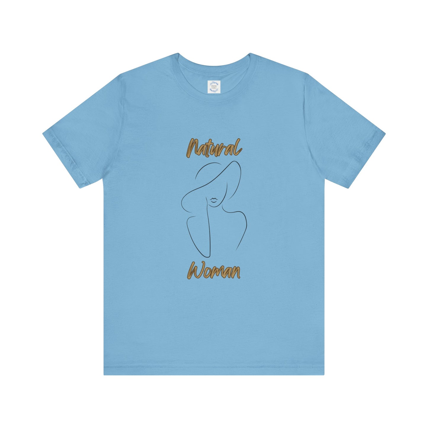 Natural Woman Sun Hat (BL) Short Sleeve T-Shirt