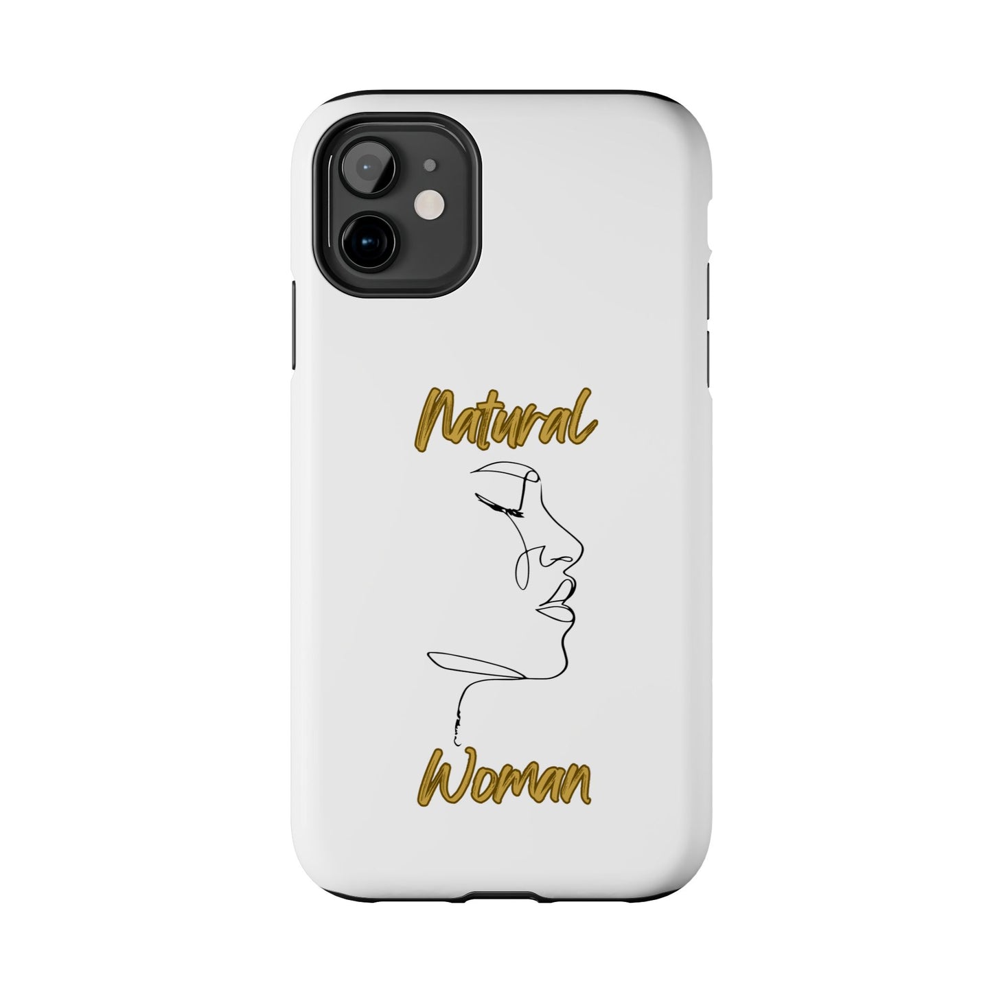 Natural Woman Timeless (BL)Tough Phone Cases WHITE
