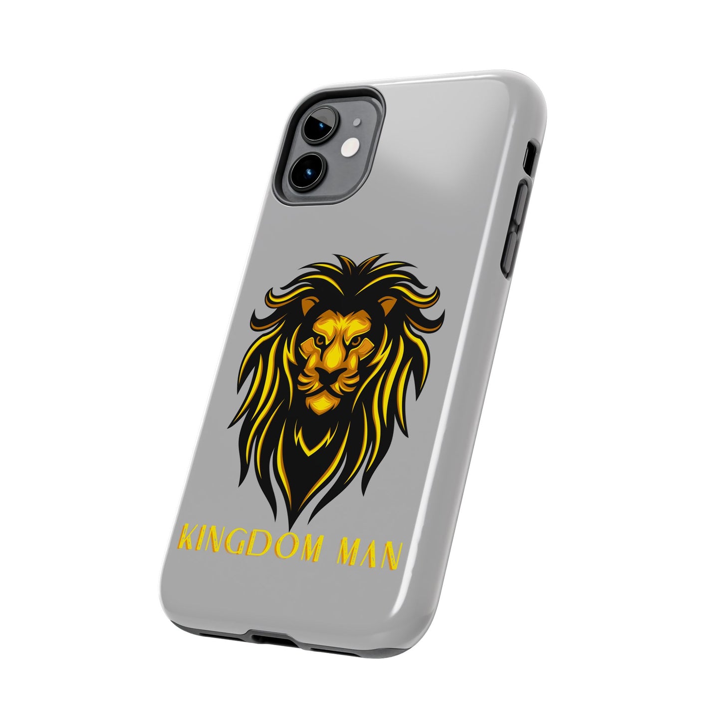 KIngdom Man (Gold Label) Tough Phone Cases LIGHT GREY