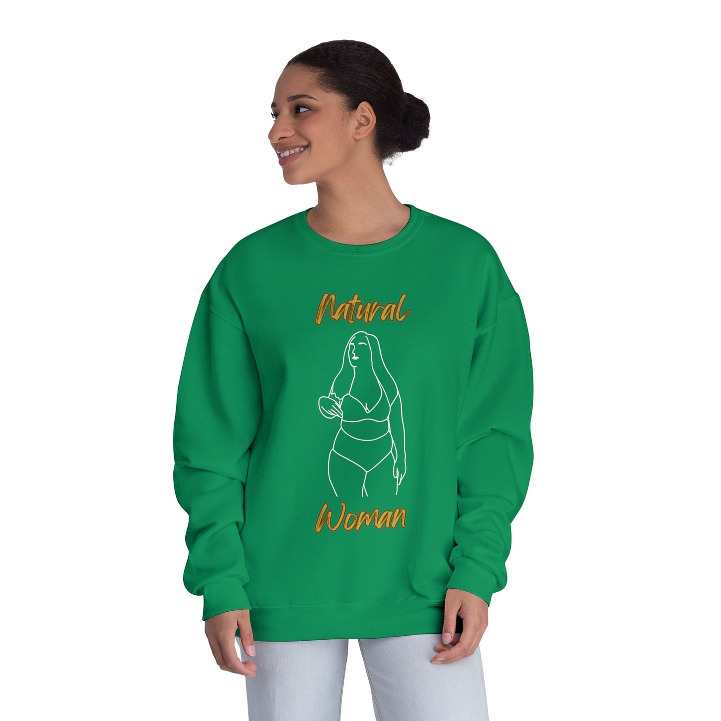 Natural Woman Full Beauty (WL) Crewneck Sweatshirt