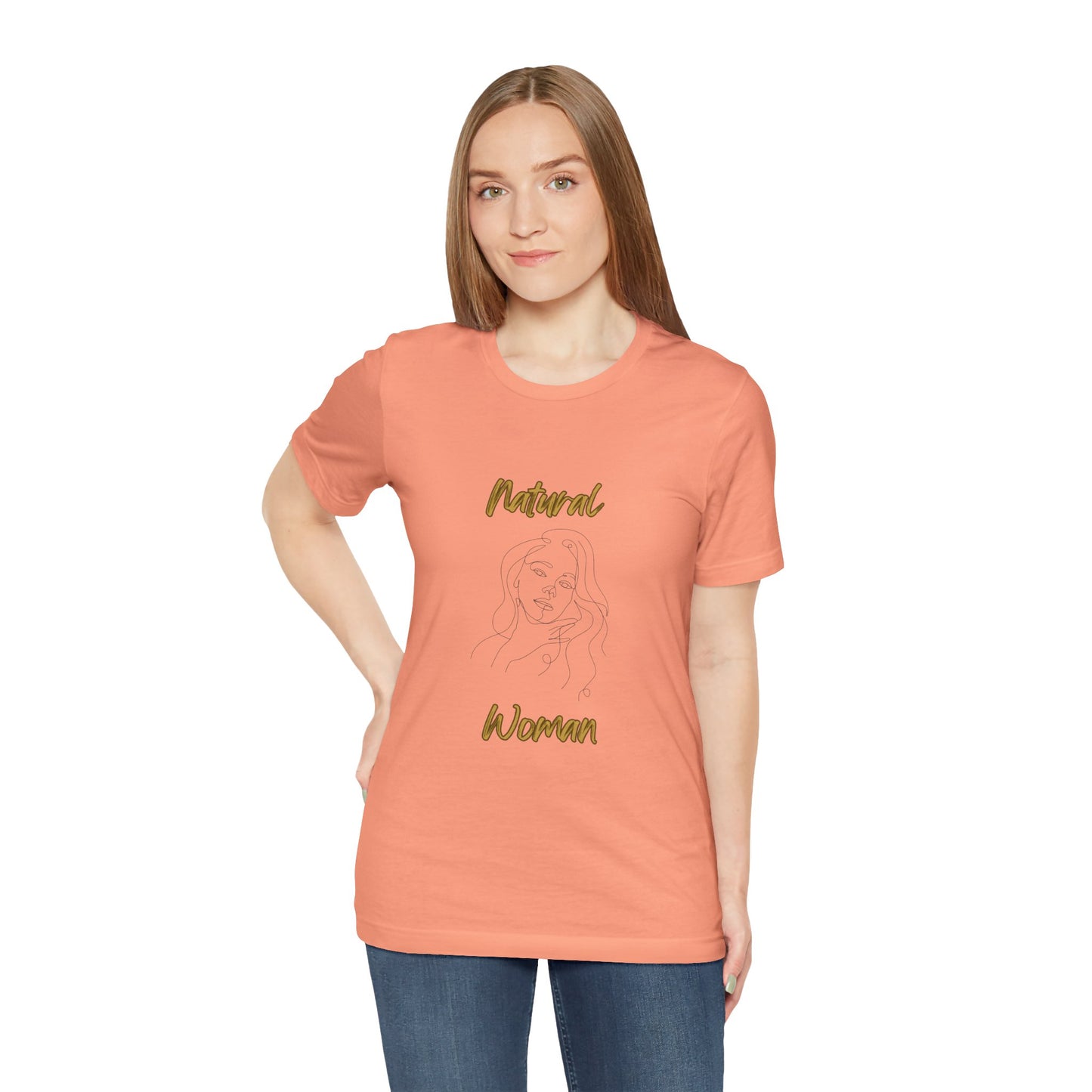 Natural Woman Hola (BL) Short Sleeve T-Shirt