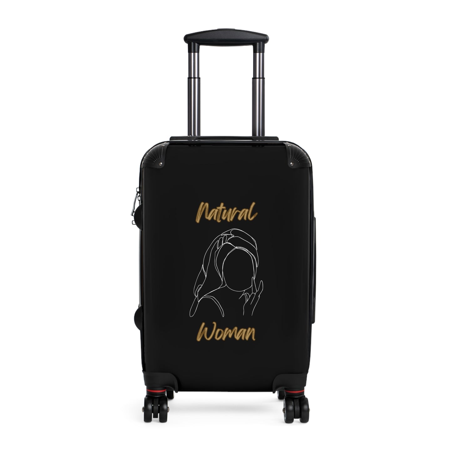 Natural Woman Towel Wrapped (WL) Suitcase BLACK