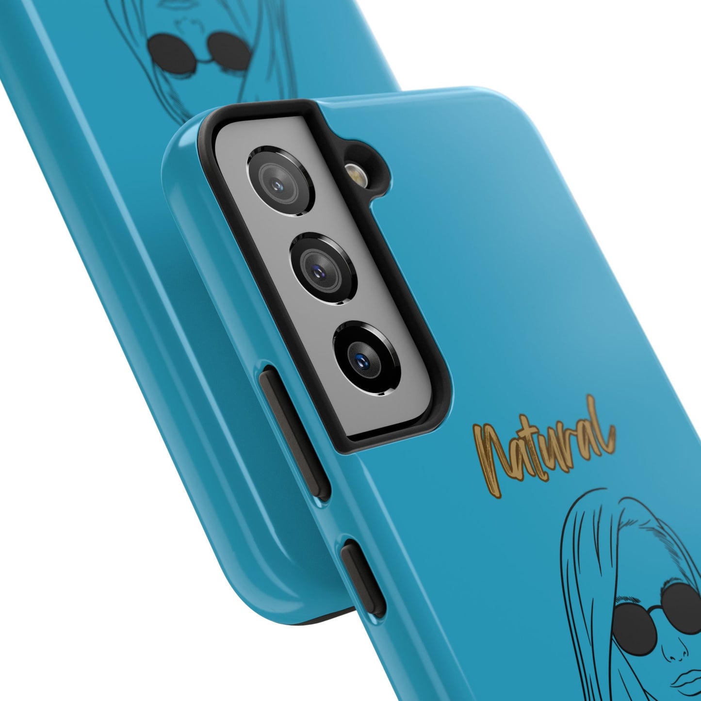 Natural Woman Shades (BL)Tough Phone Cases TURQUOISE